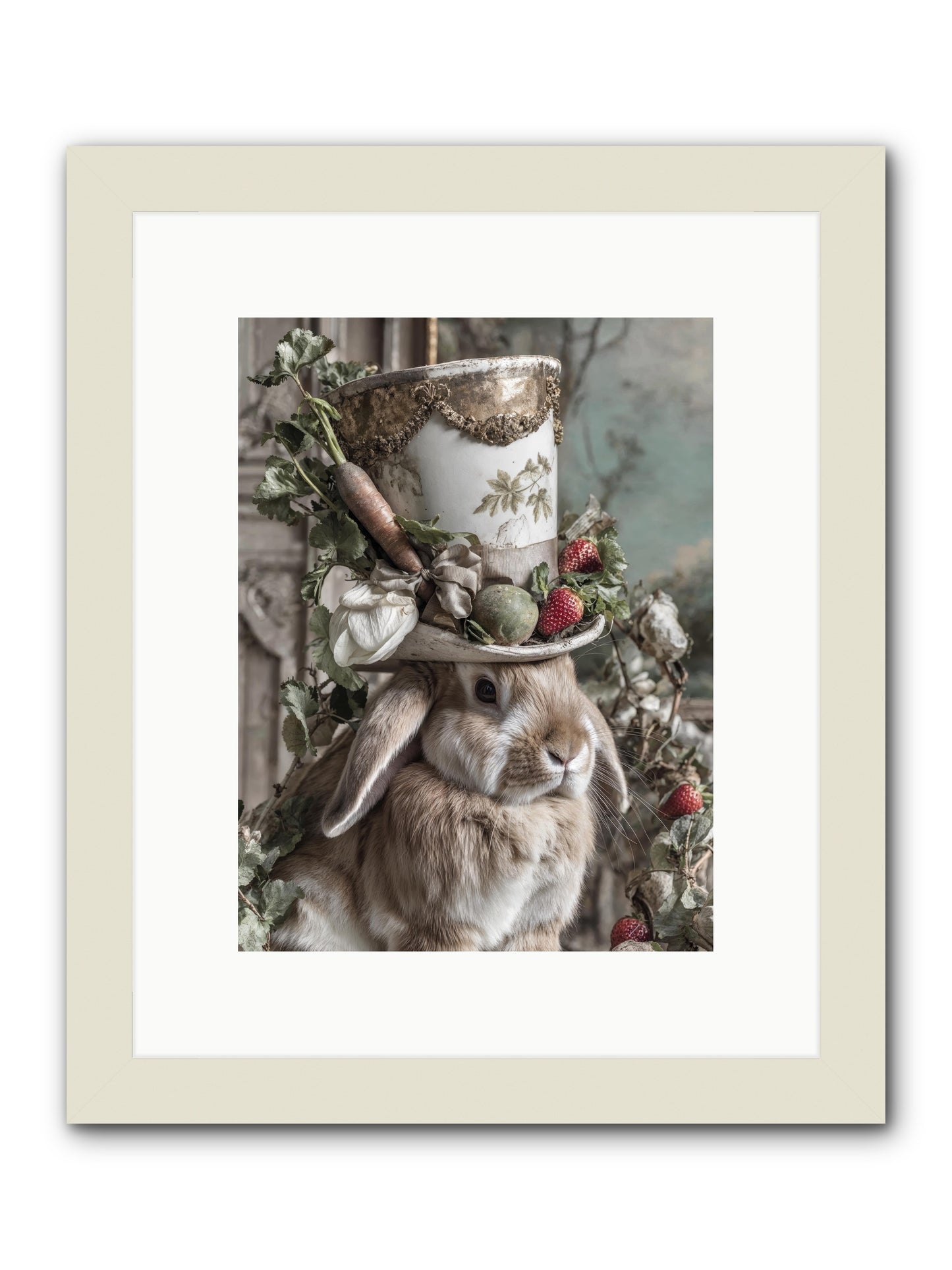 The Briar Prince -- Framed Print - White 9x12