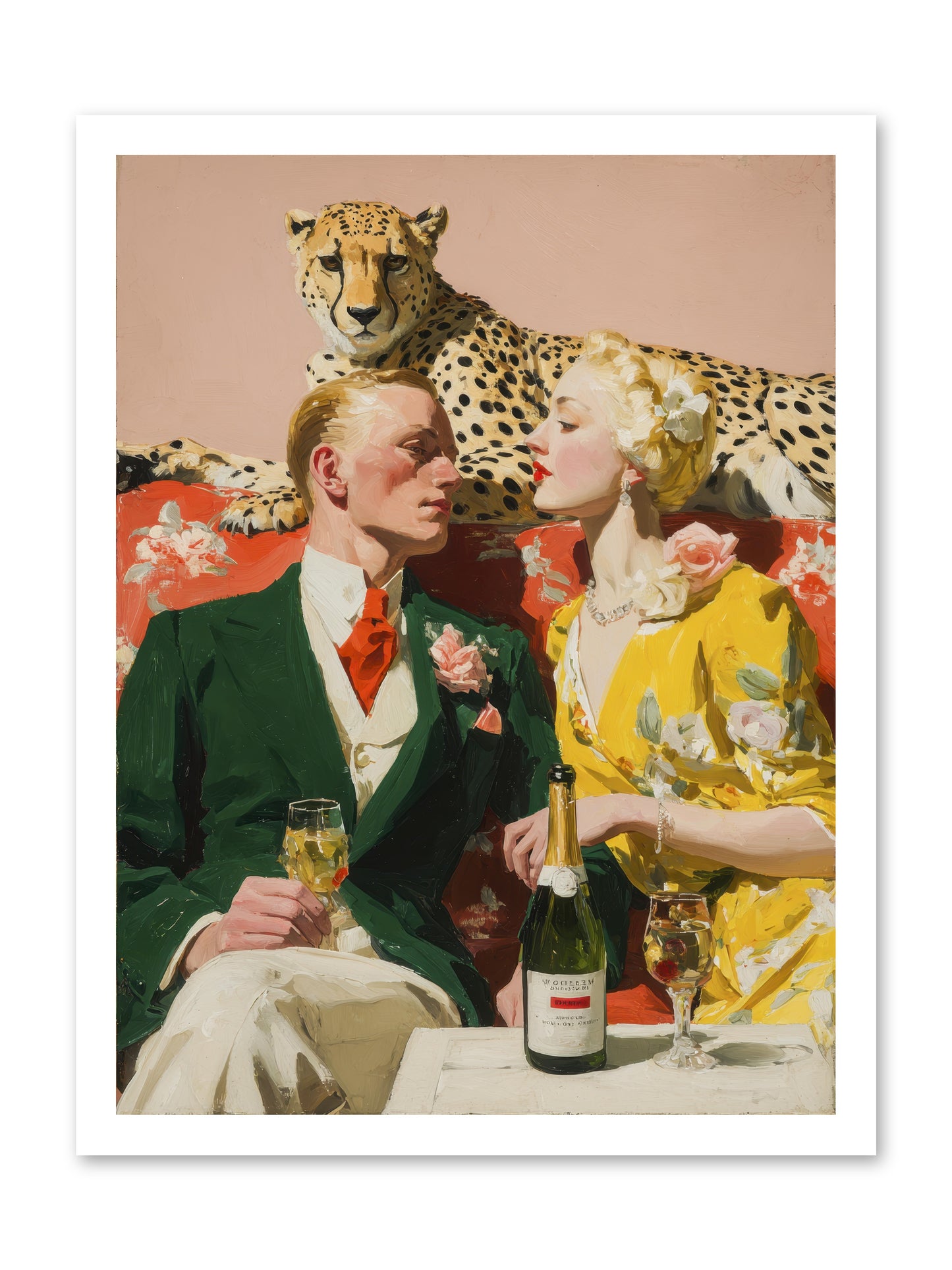 The Bright Side Of February -- Paper Print 18x24