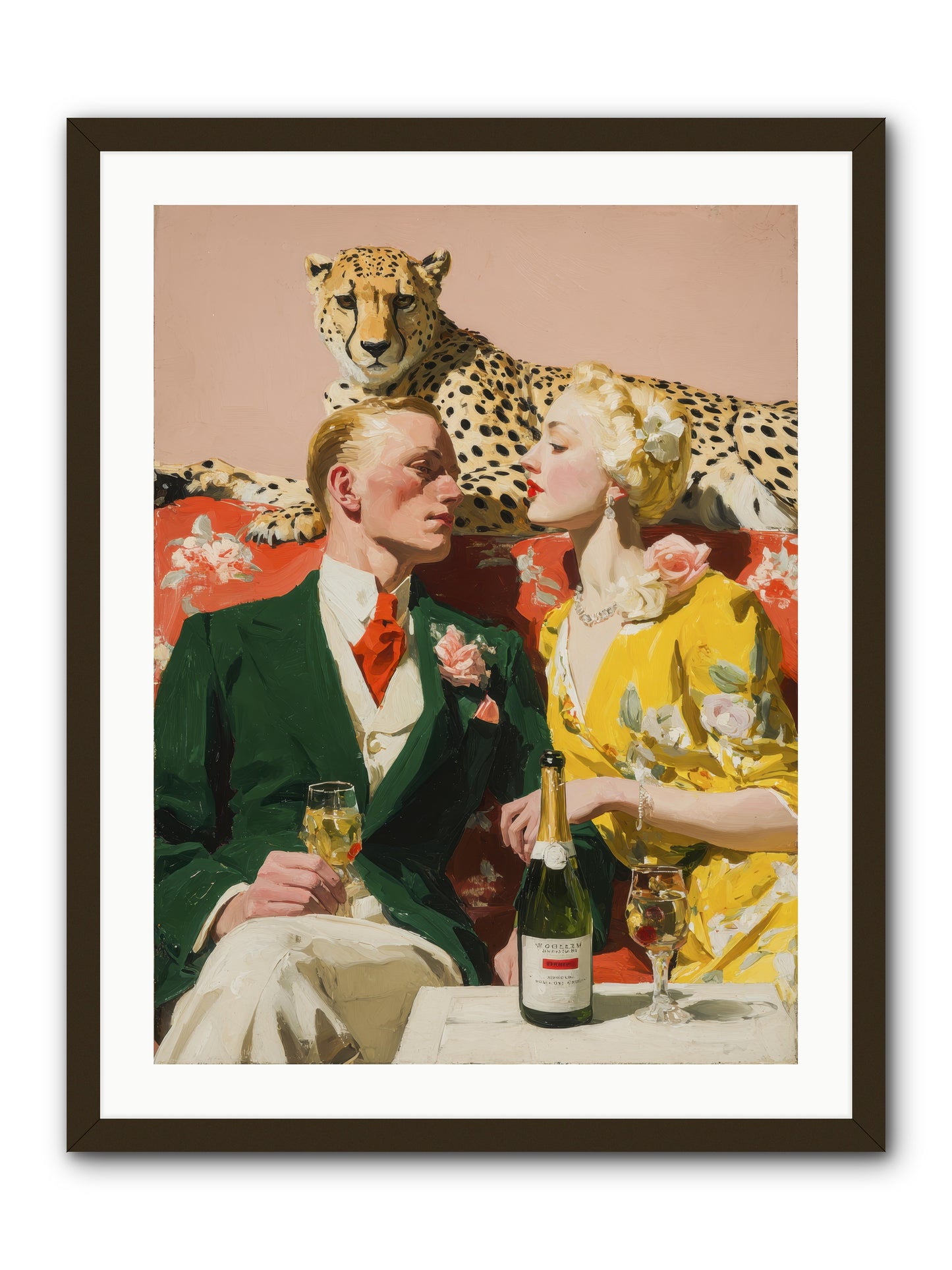 The Bright Side Of February -- Framed Print - Black 24x32