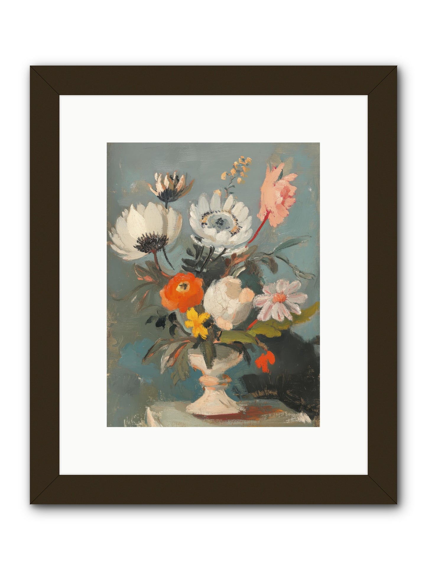 The Cabbage Hat Society -- Framed Print - Black 9x12
