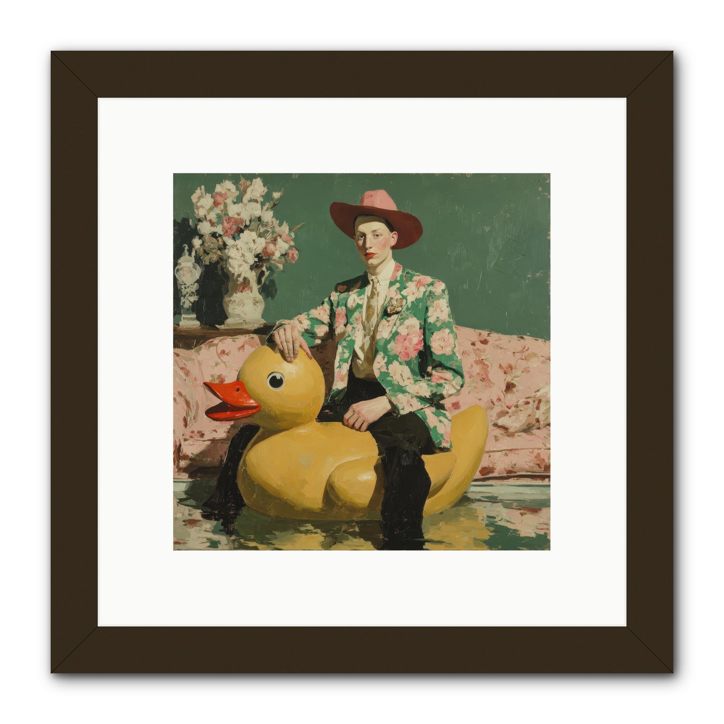 The Cashmere Agenda -- Framed Print - Black 10x10