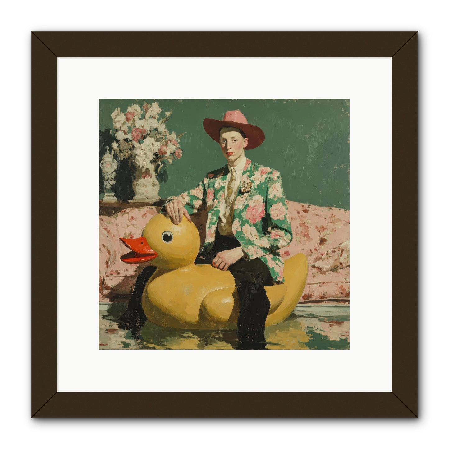 The Cashmere Agenda -- Framed Print - Black 12x12