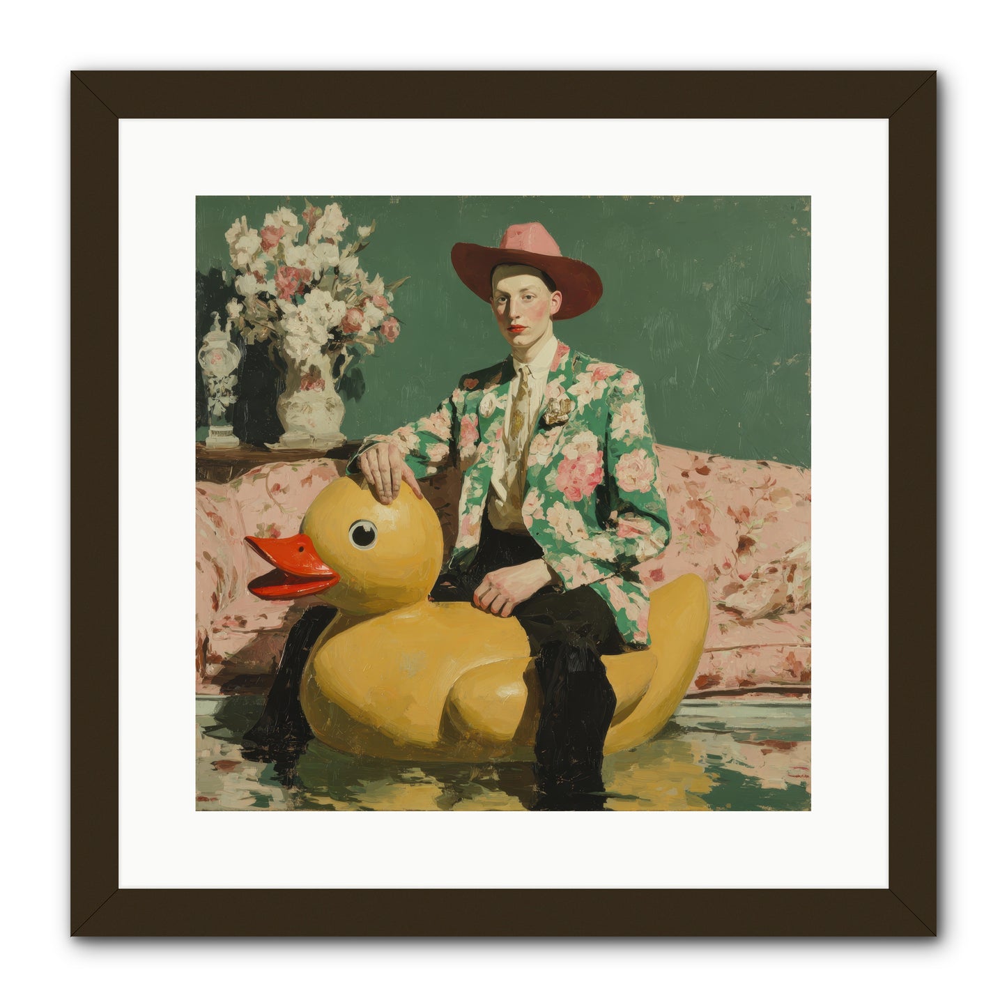 The Cashmere Agenda -- Framed Print - Black 16x16