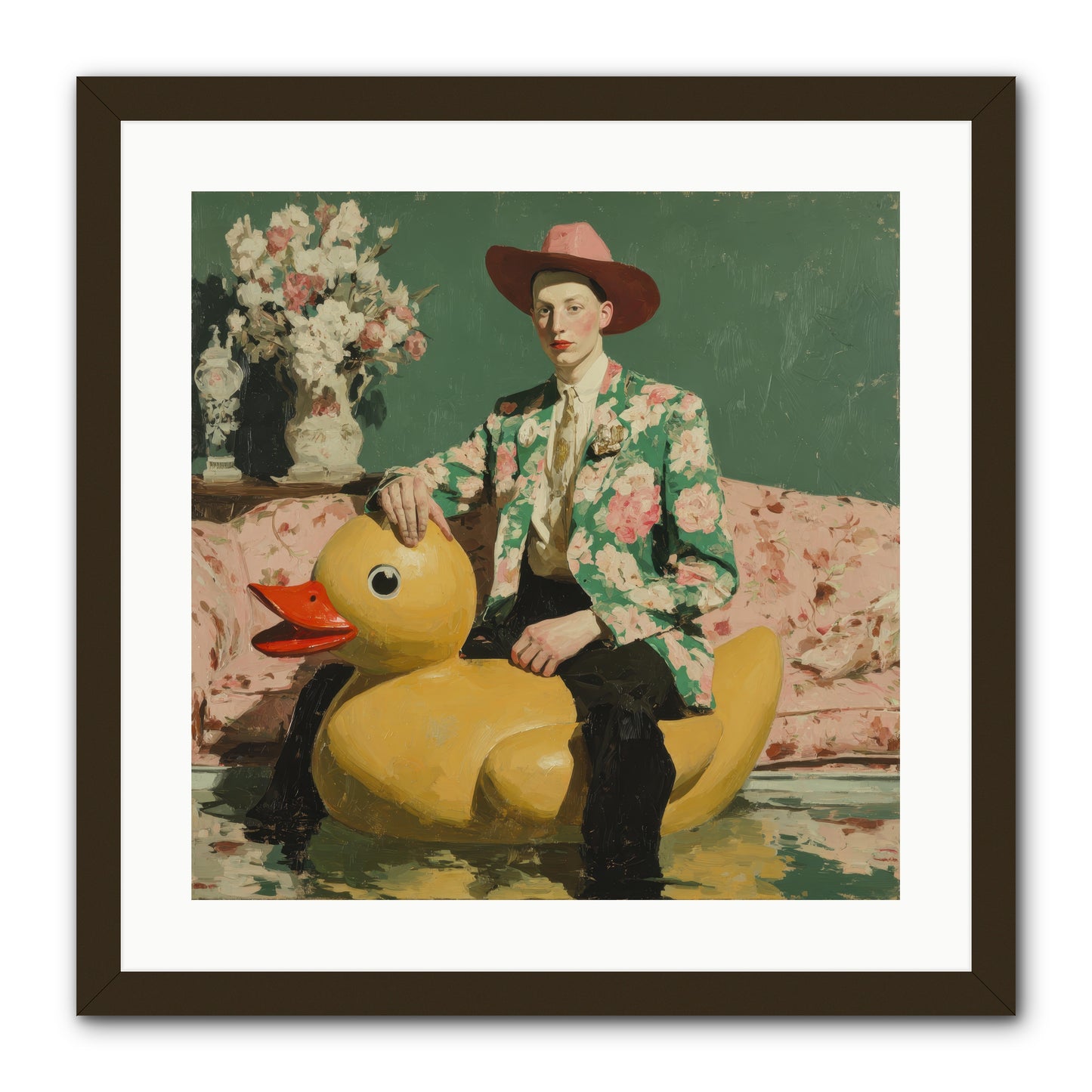 The Cashmere Agenda -- Framed Print - Black 20x20