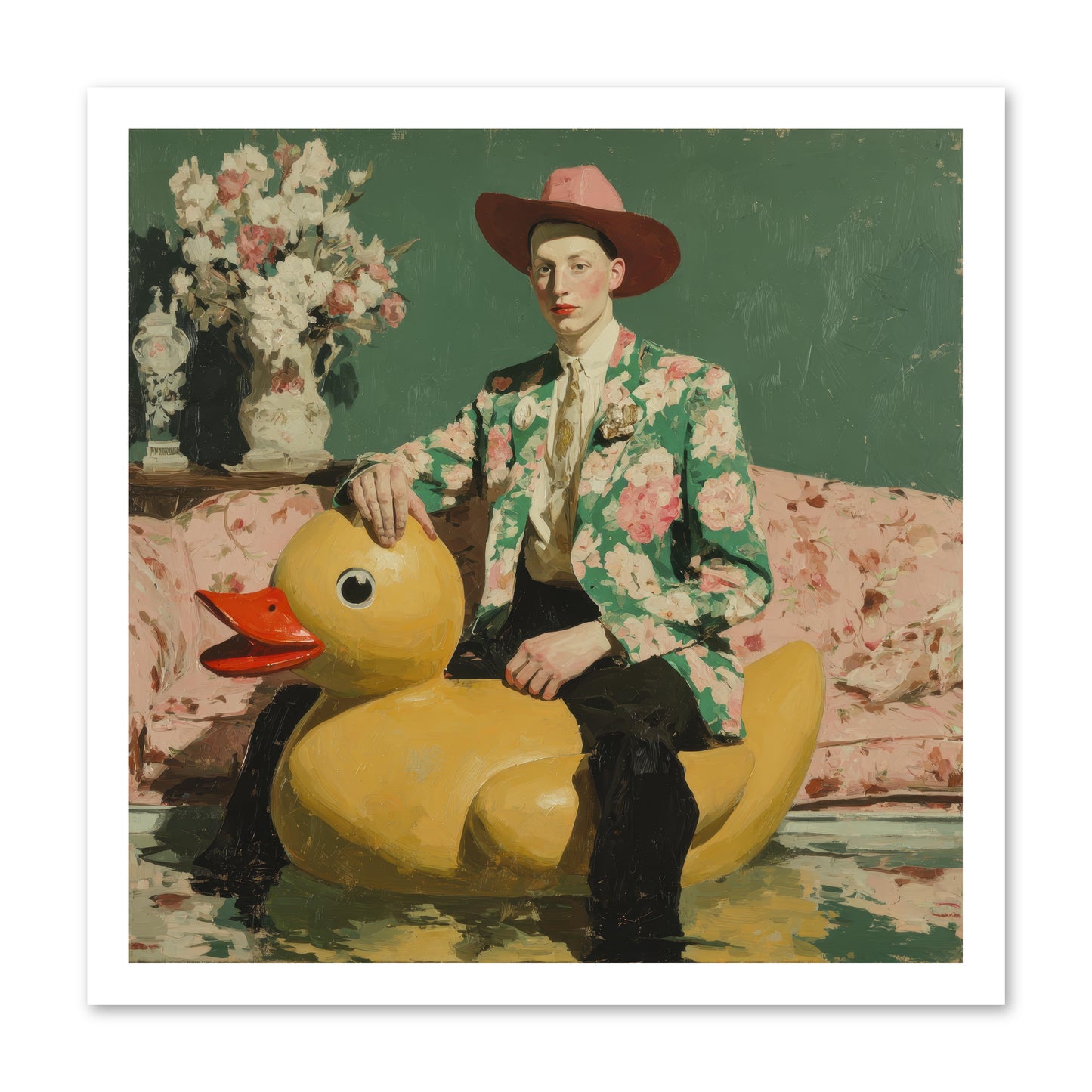 The Cashmere Agenda -- Loose Canvas Print 20x20
