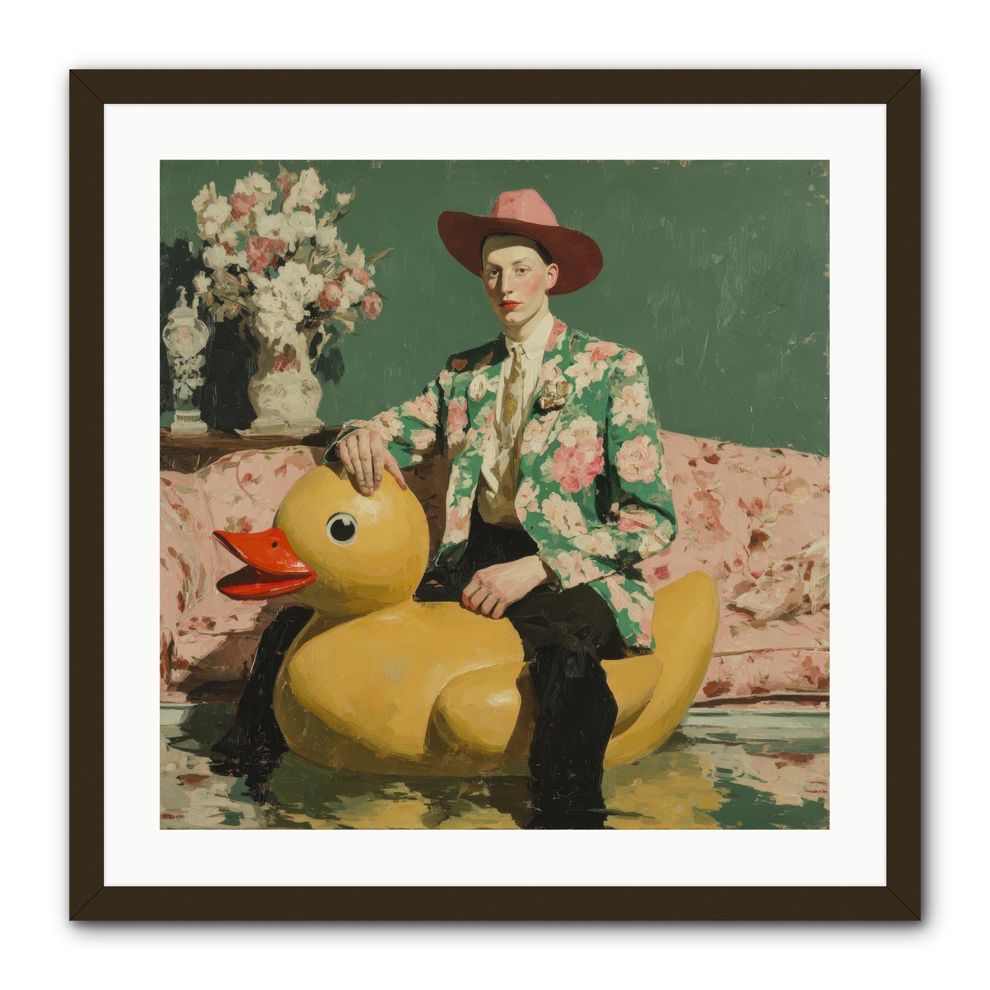 The Cashmere Agenda -- Framed Print - Black 24x24