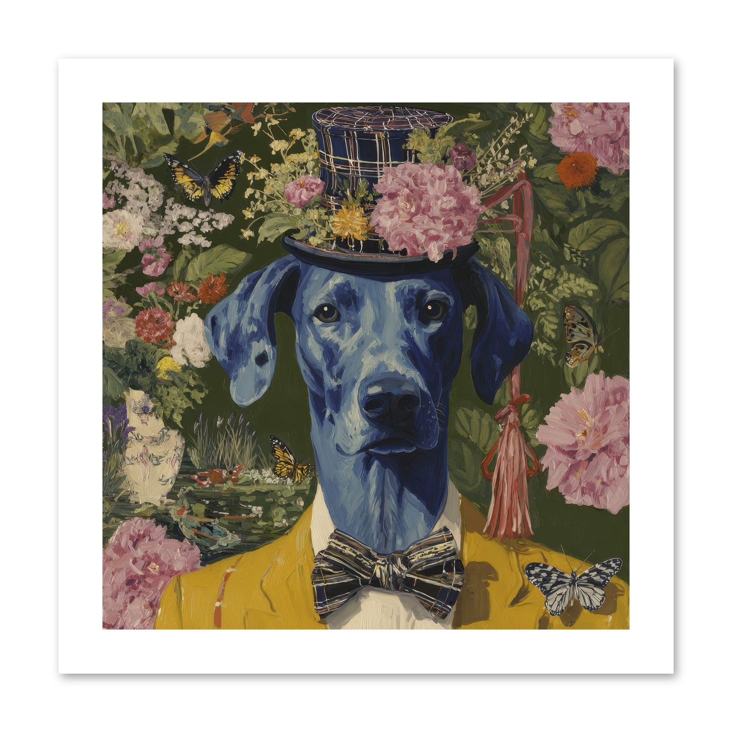 The Cashmere Caravan -- Paper Print 12x12