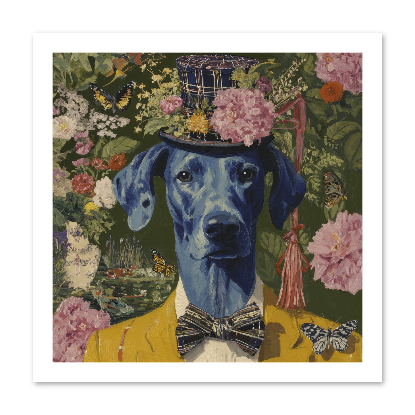 The Cashmere Caravan -- Paper Print 16x16
