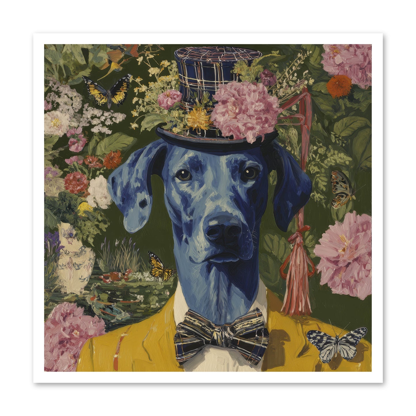 The Cashmere Caravan -- Loose Canvas Print 30x30