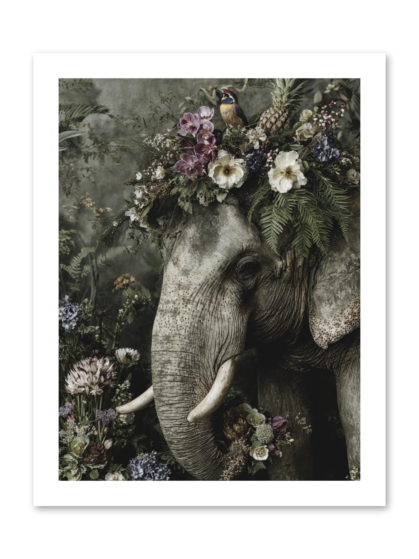 The Celestial Portrait -- Paper Print 12x16