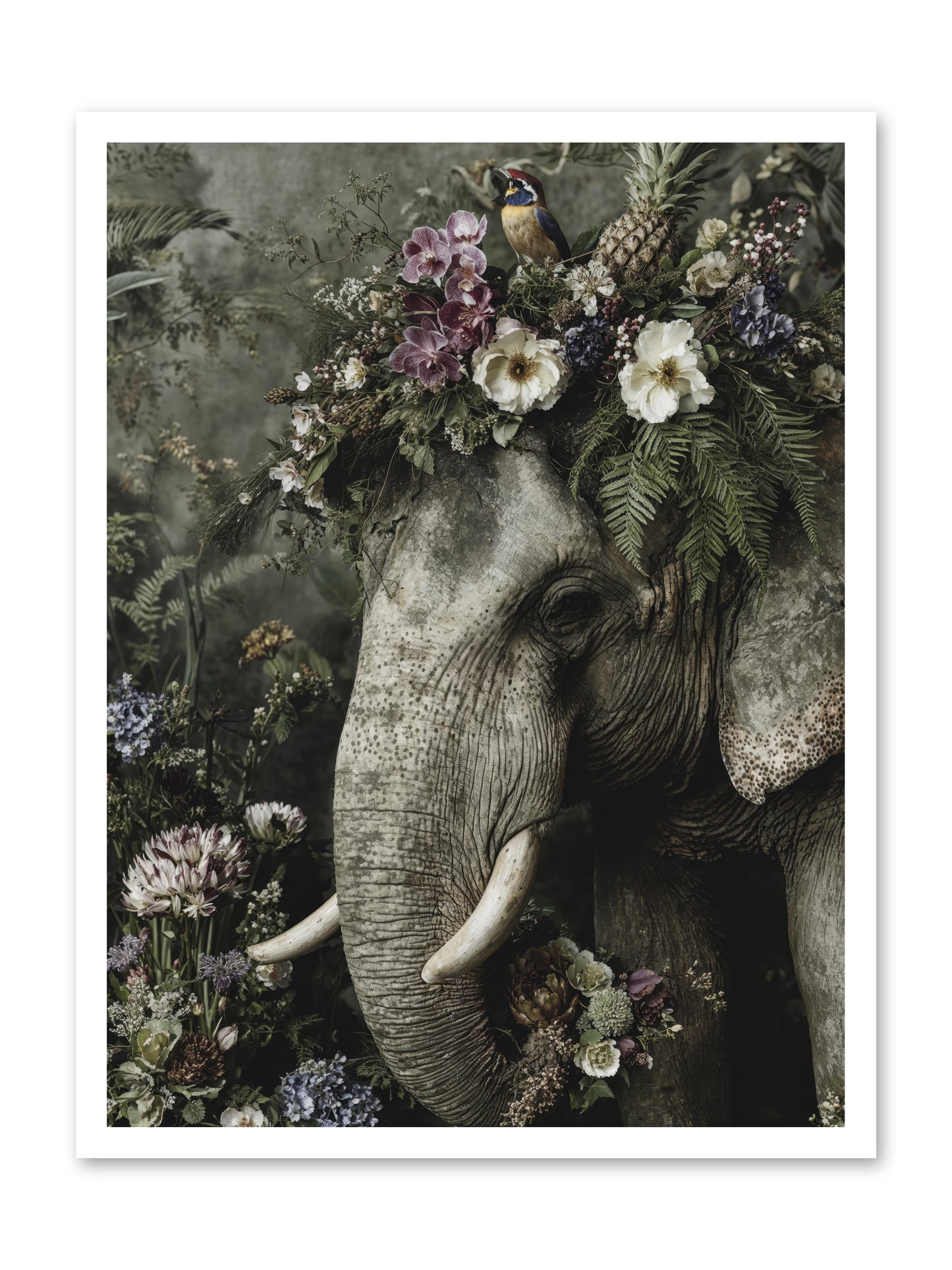 The Celestial Portrait -- Loose Canvas Print 24x32