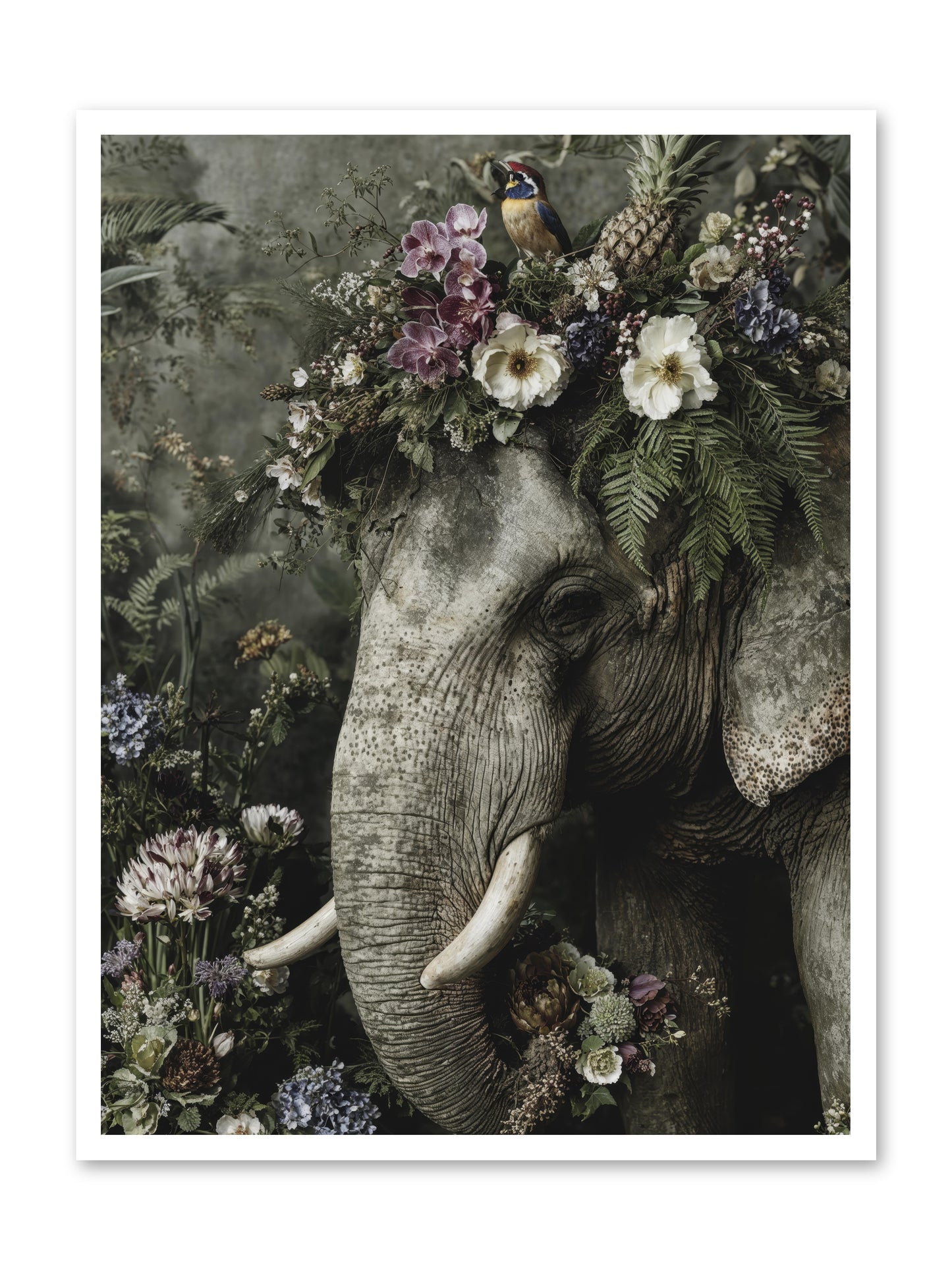 The Celestial Portrait -- Loose Canvas Print 30x40