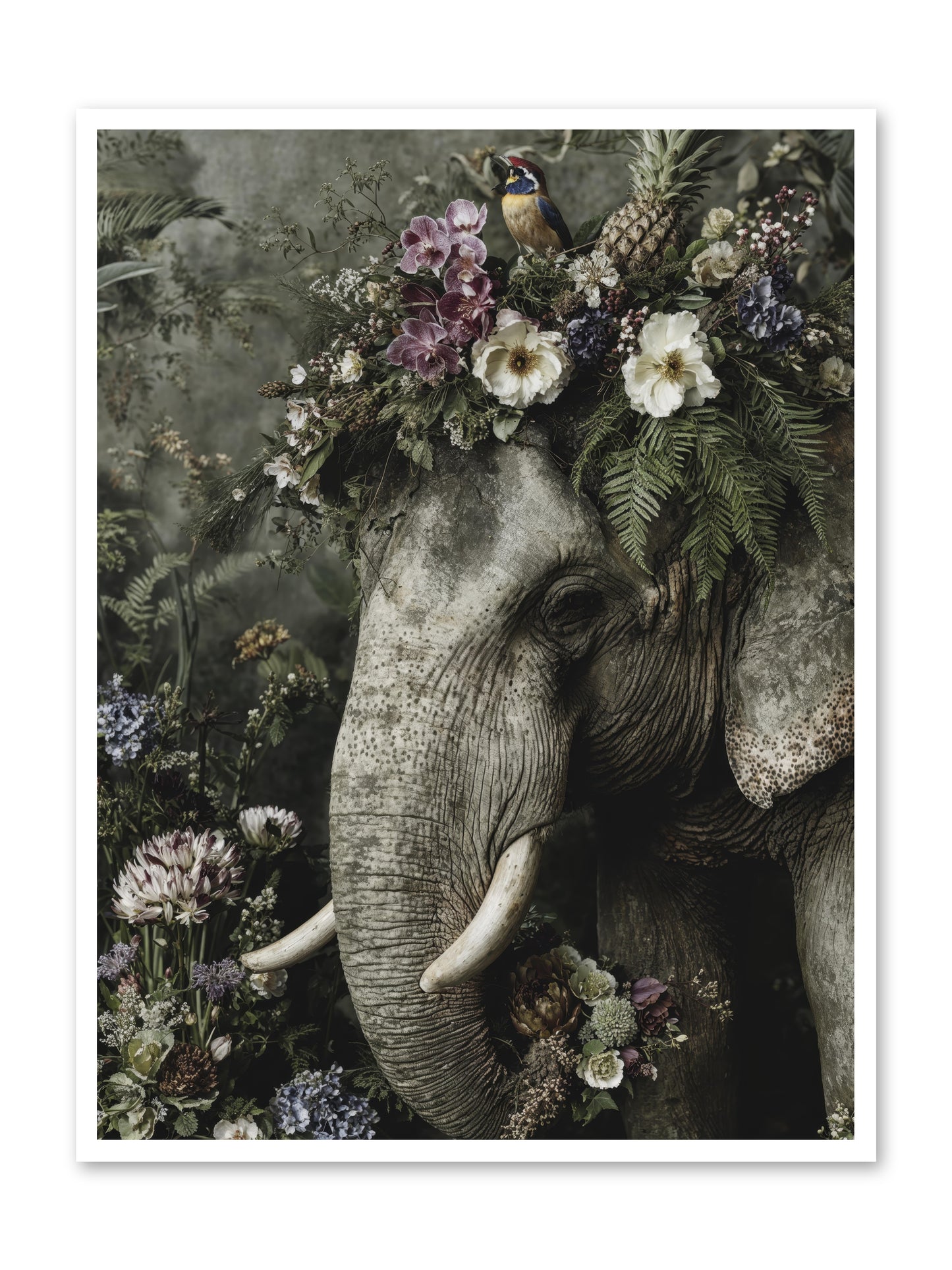 The Celestial Portrait -- Loose Canvas Print 36x48