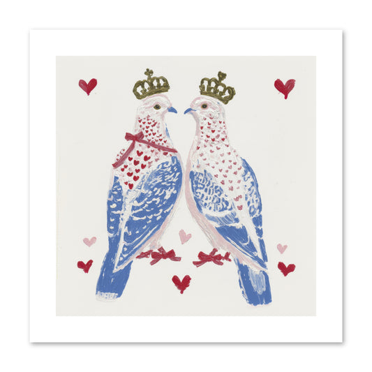 The Ceremony Of Two -- Paper Print 10x10
