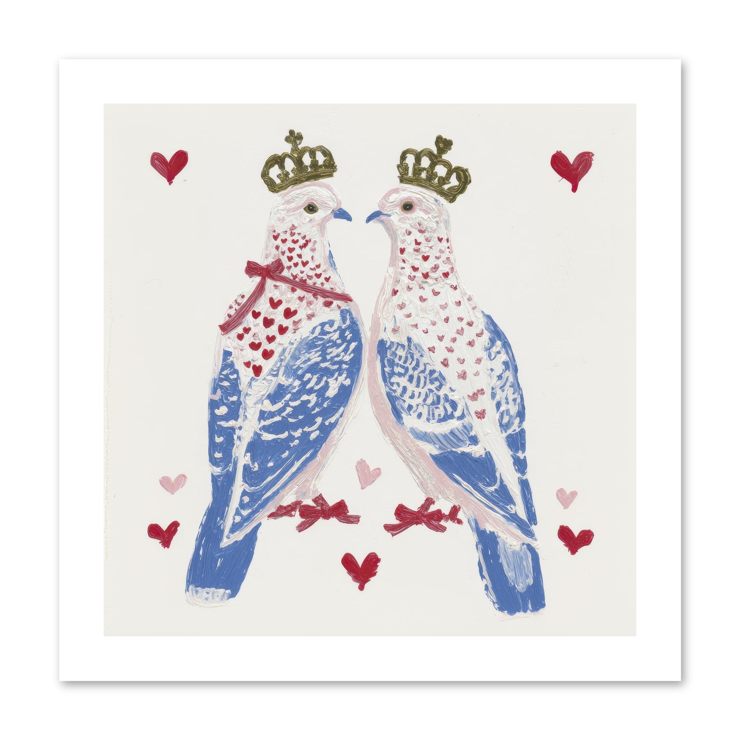 The Ceremony Of Two -- Loose Canvas Print 12x12