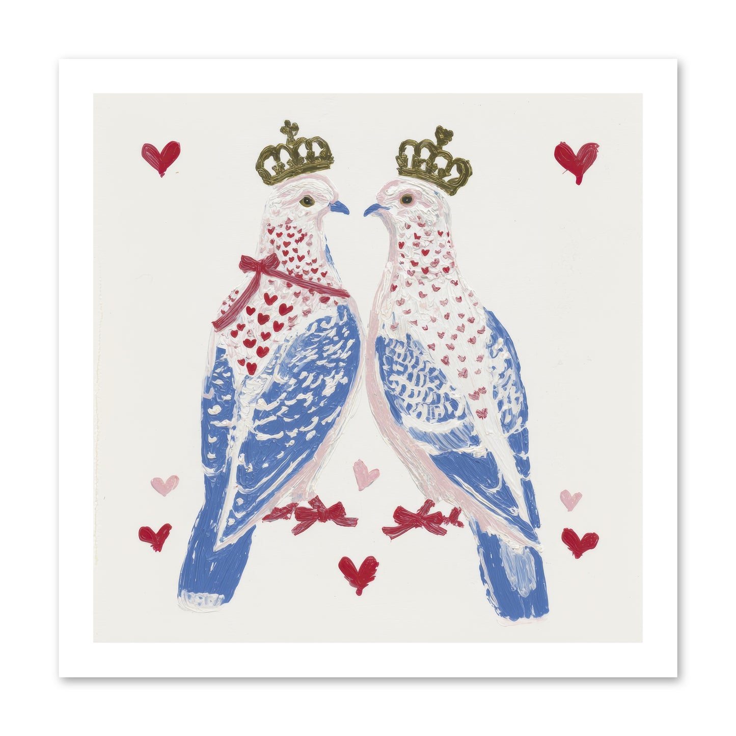 The Ceremony Of Two -- Paper Print 16x16