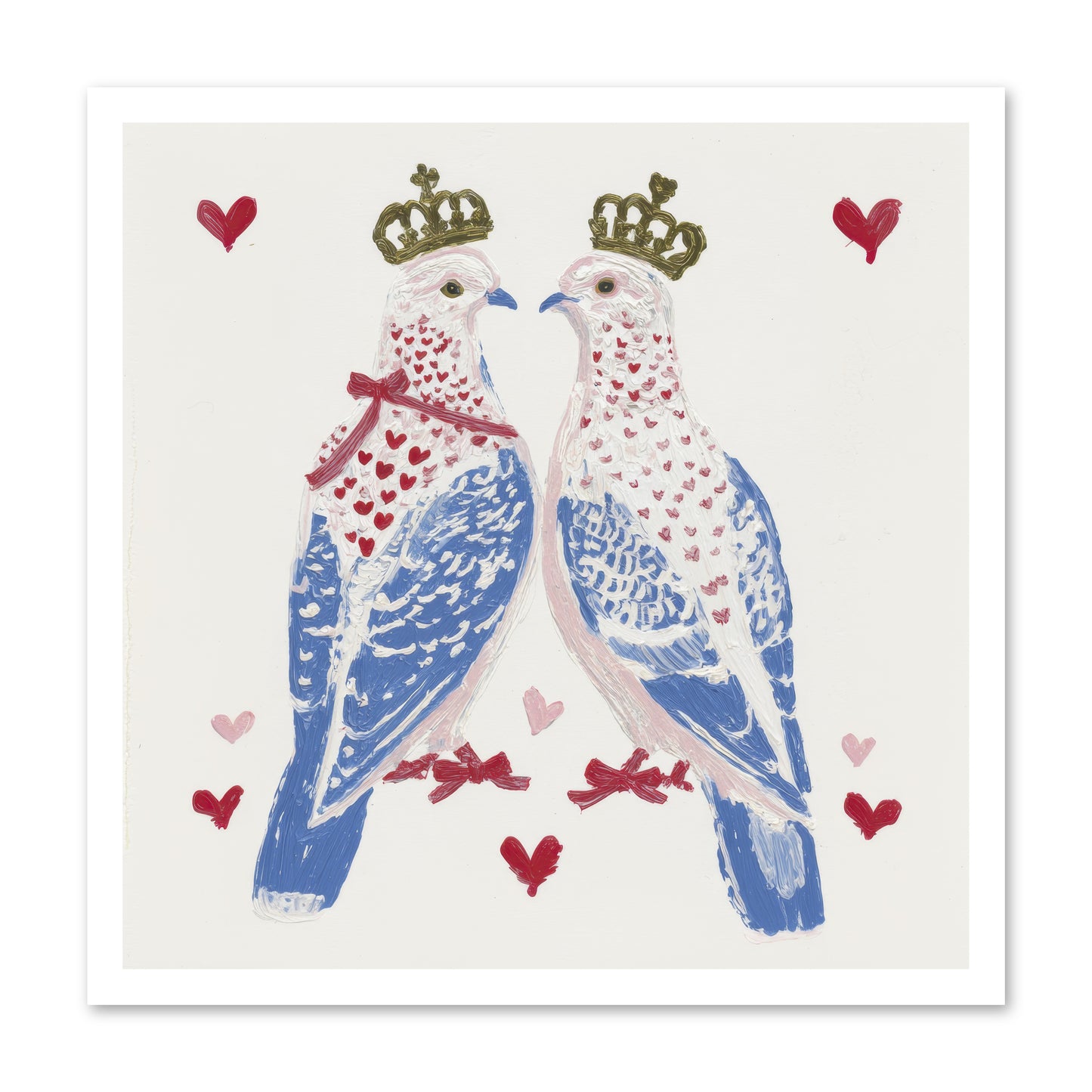 The Ceremony Of Two -- Loose Canvas Print 24x24