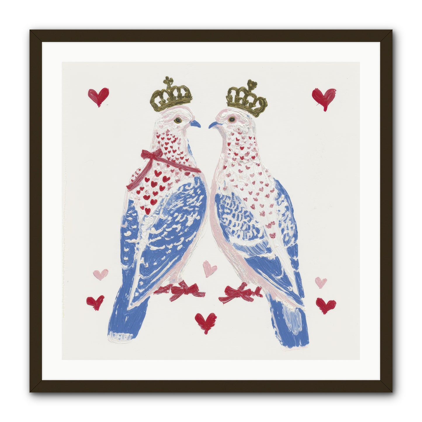 The Ceremony Of Two -- Framed Print - Black 30x30