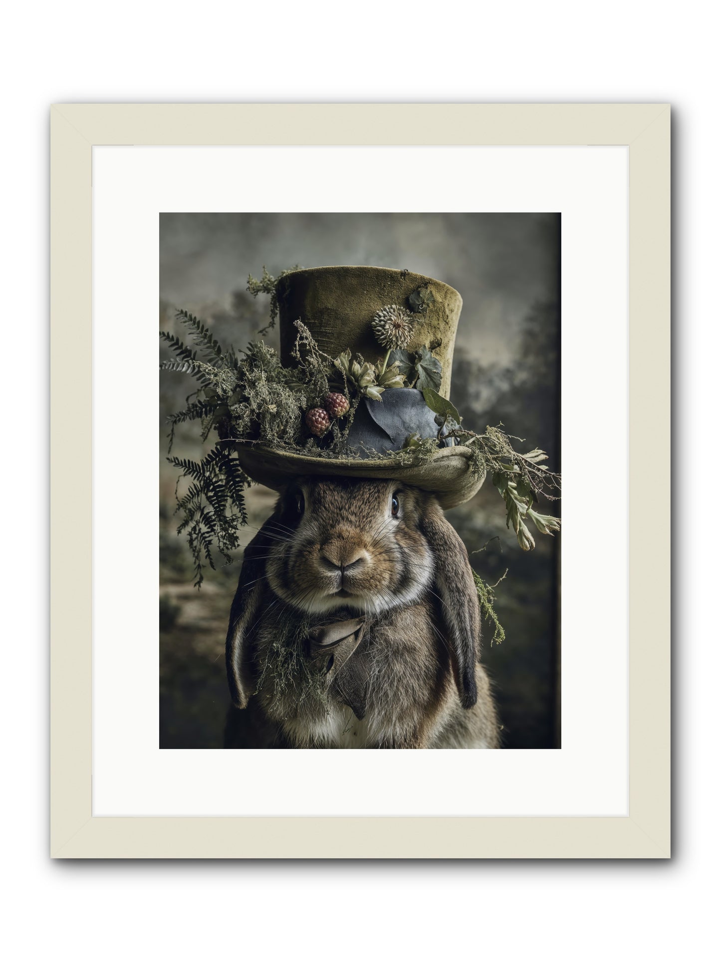 The Charming Chronicles -- Framed Print - White 12x16