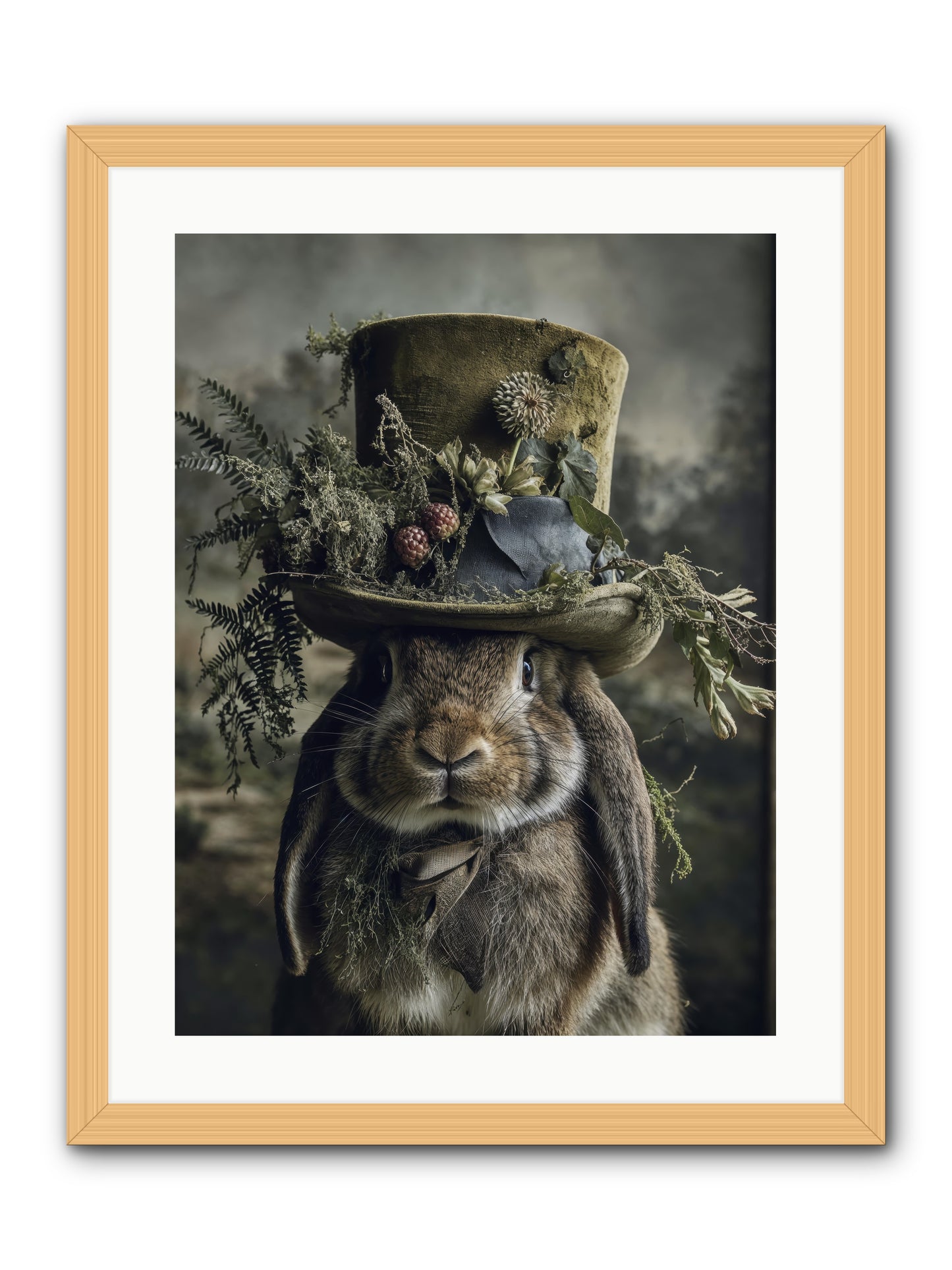The Charming Chronicles -- Framed Print - Natural 18x24