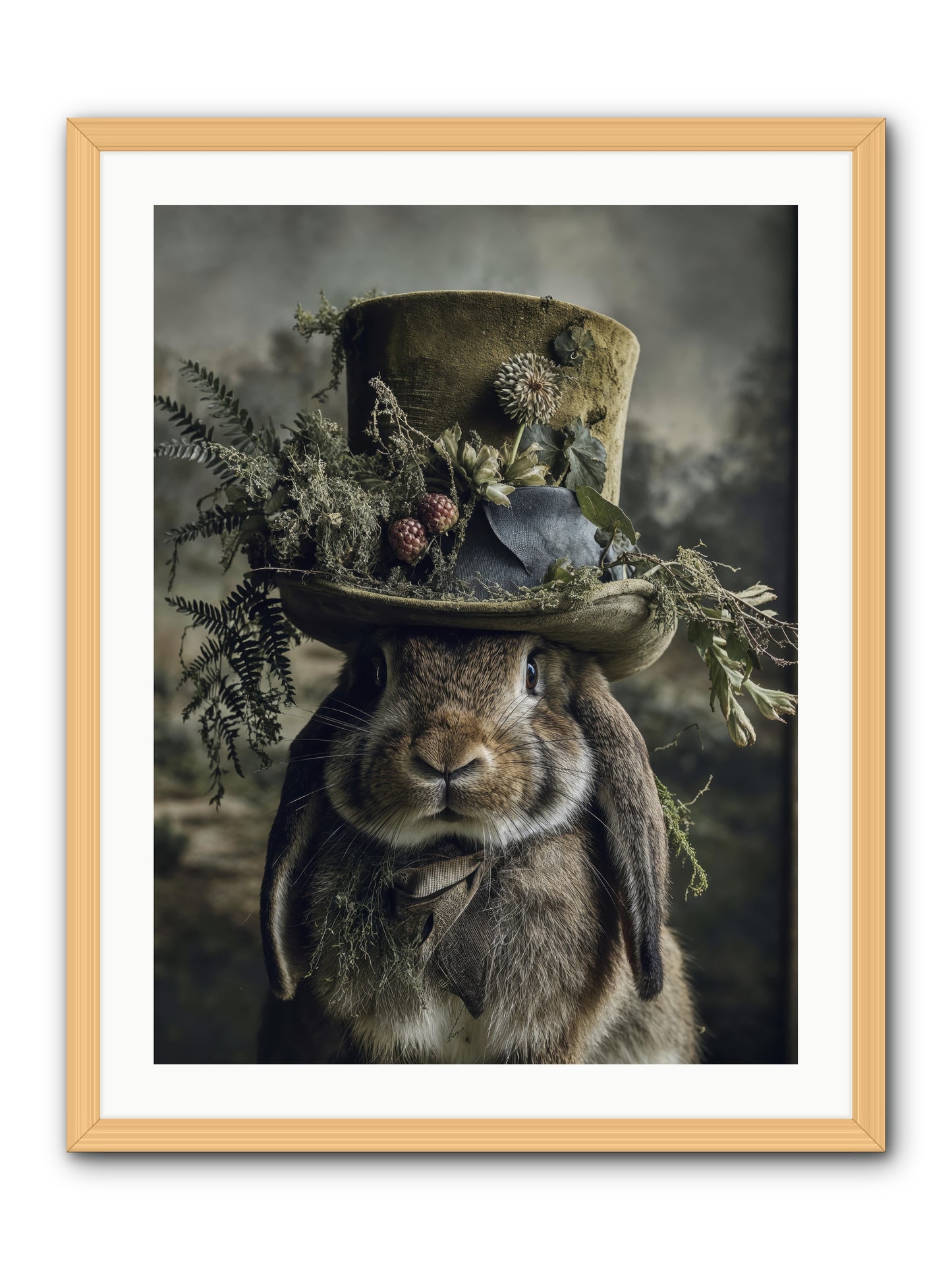 The Charming Chronicles -- Framed Print - Natural 24x32