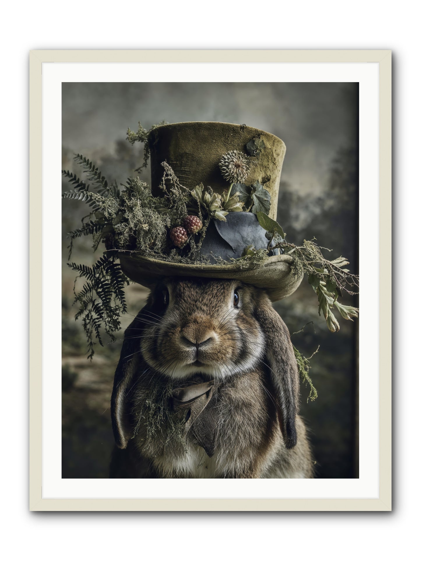 The Charming Chronicles -- Framed Print - White 30x40