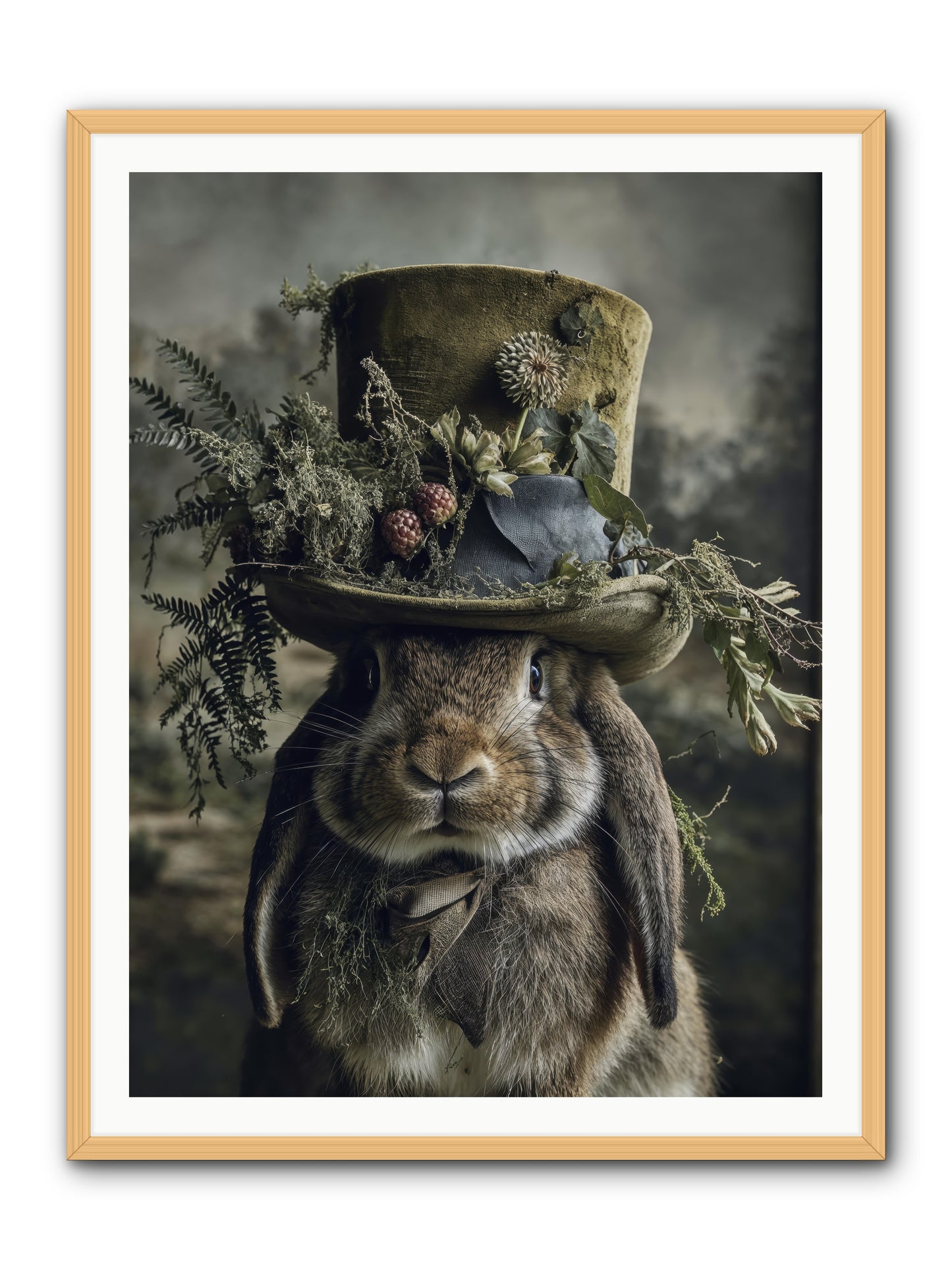 The Charming Chronicles -- Framed Print - Natural 36x48