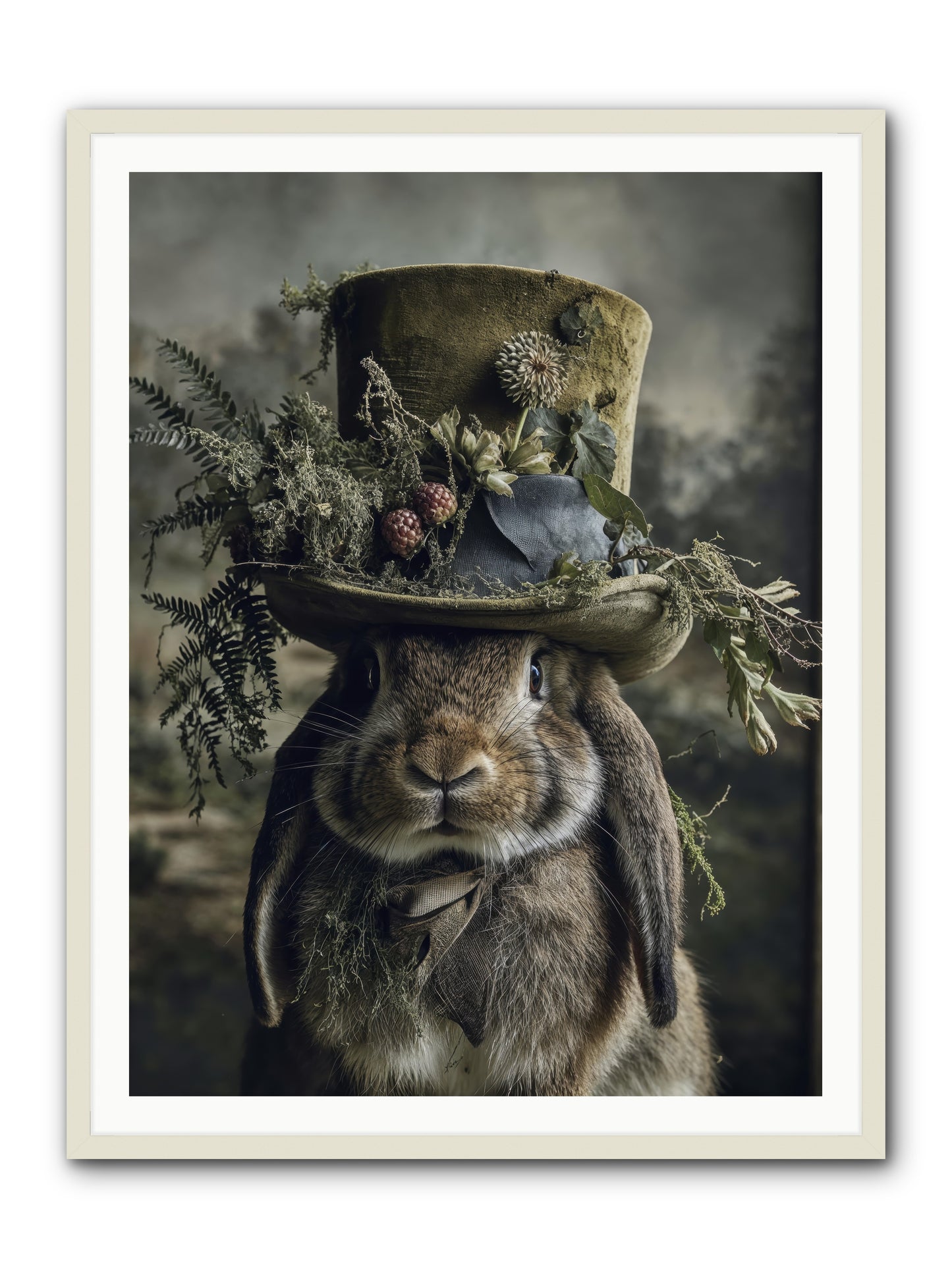 The Charming Chronicles -- Framed Print - White 36x48