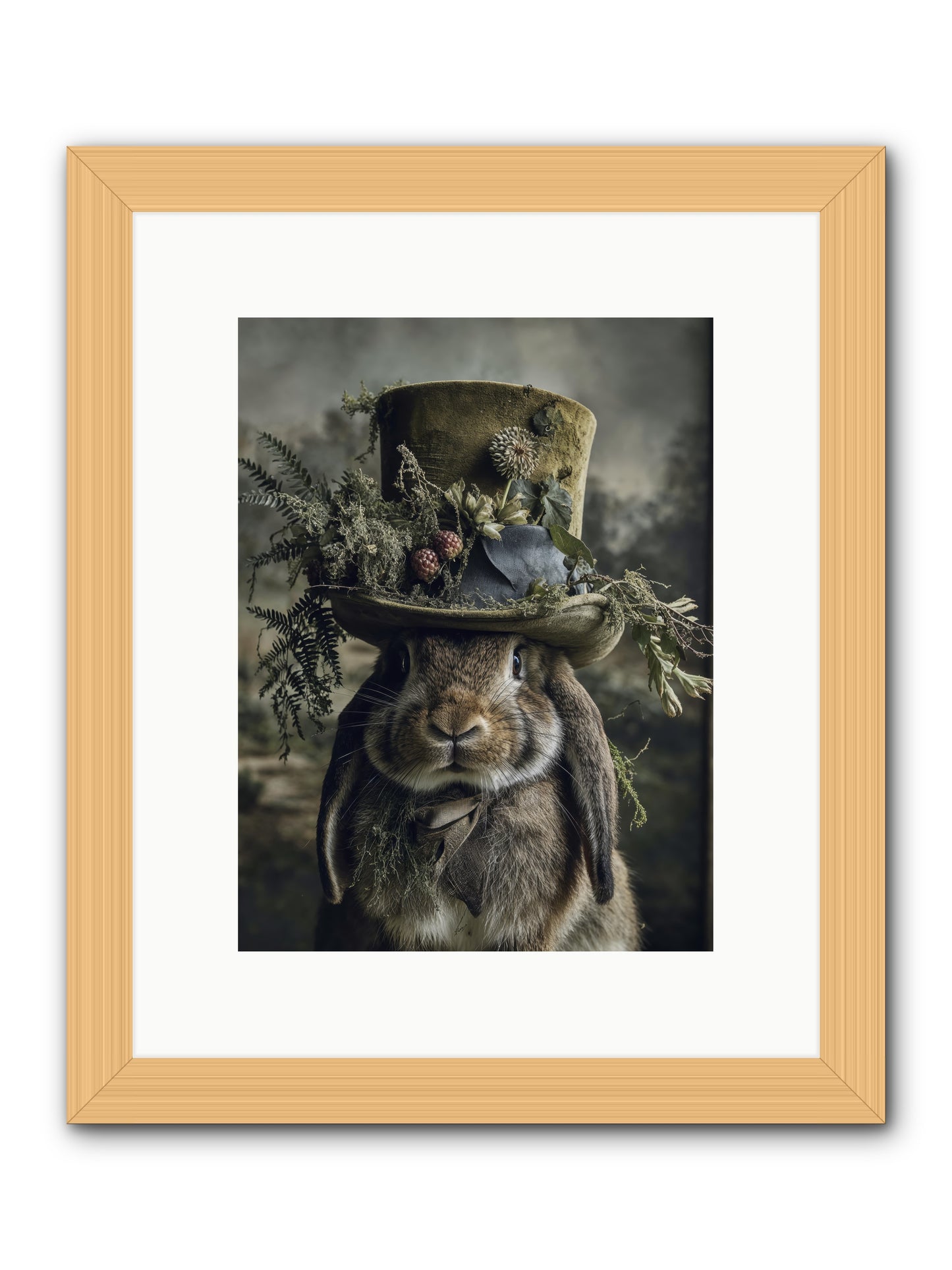The Charming Chronicles -- Framed Print - Natural 9x12