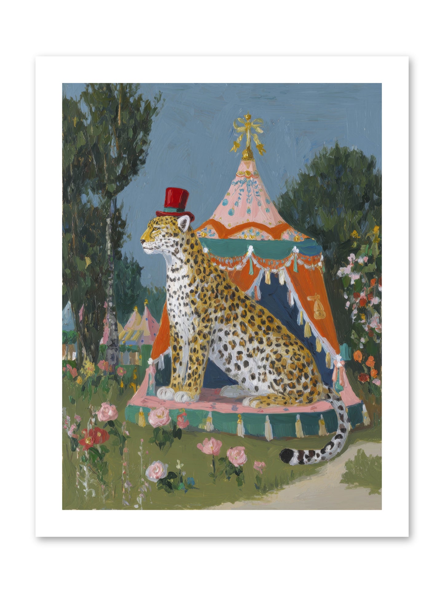 The Cherished Hour -- Loose Canvas Print 12x16