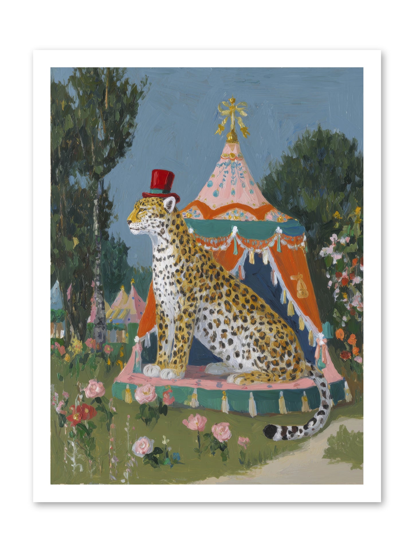 The Cherished Hour -- Loose Canvas Print 18x24
