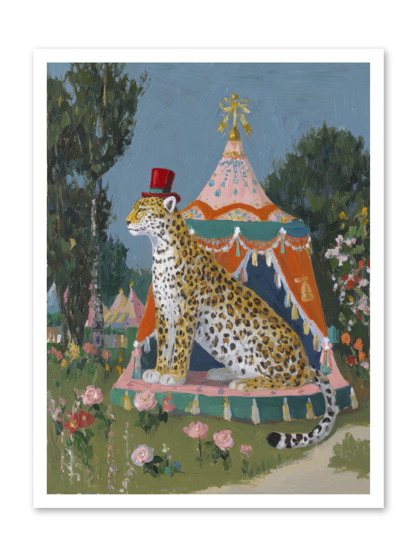 The Cherished Hour -- Loose Canvas Print 24x32