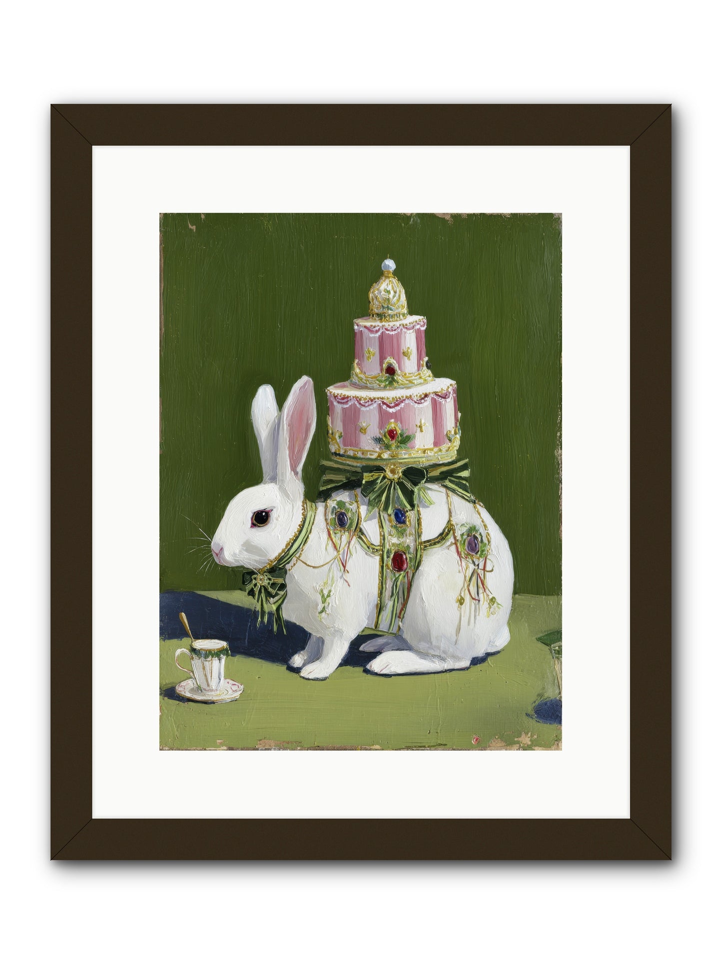 The Cherished Vision -- Framed Print - Black 12x16