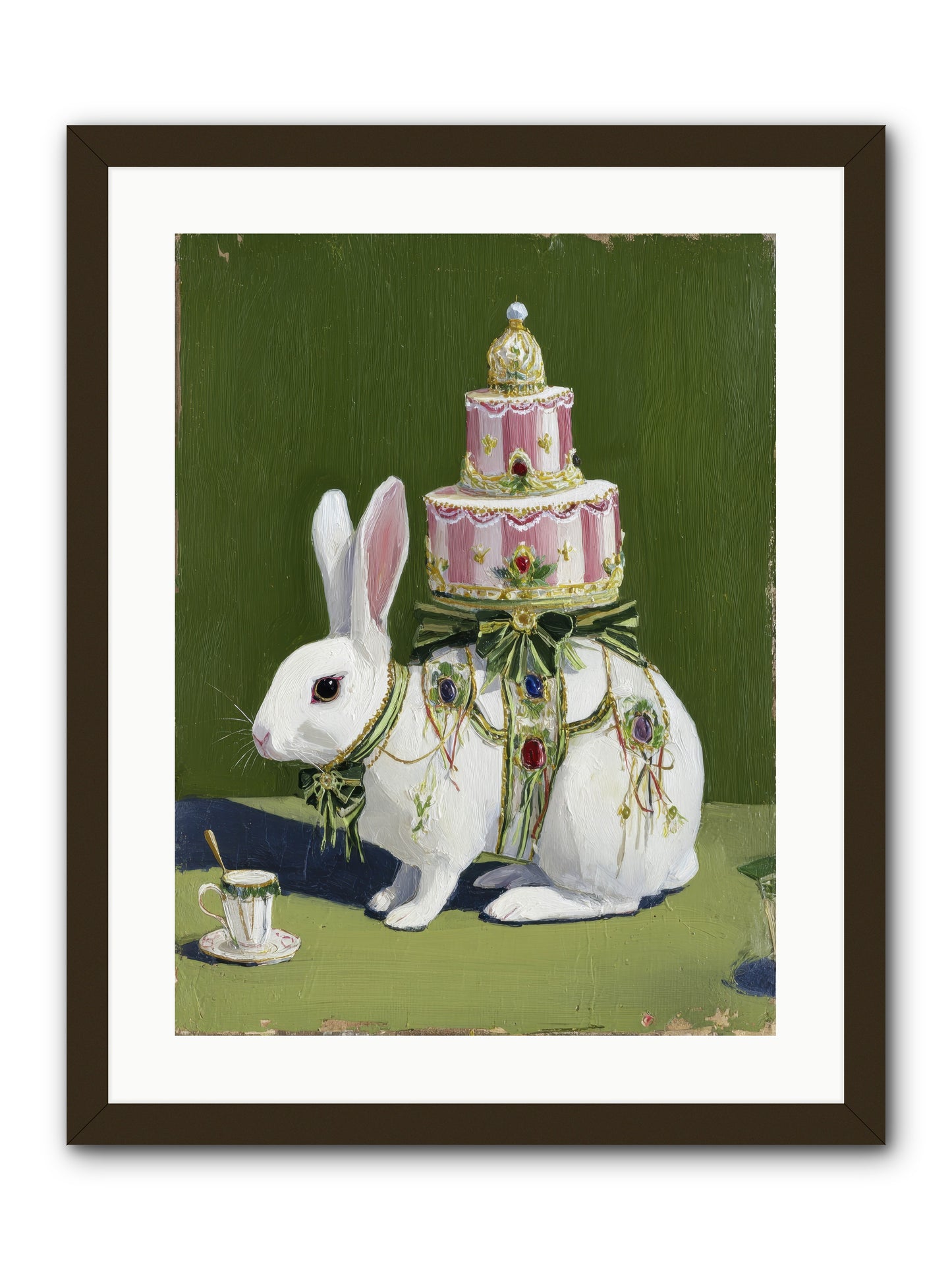 The Cherished Vision -- Framed Print - Black 18x24