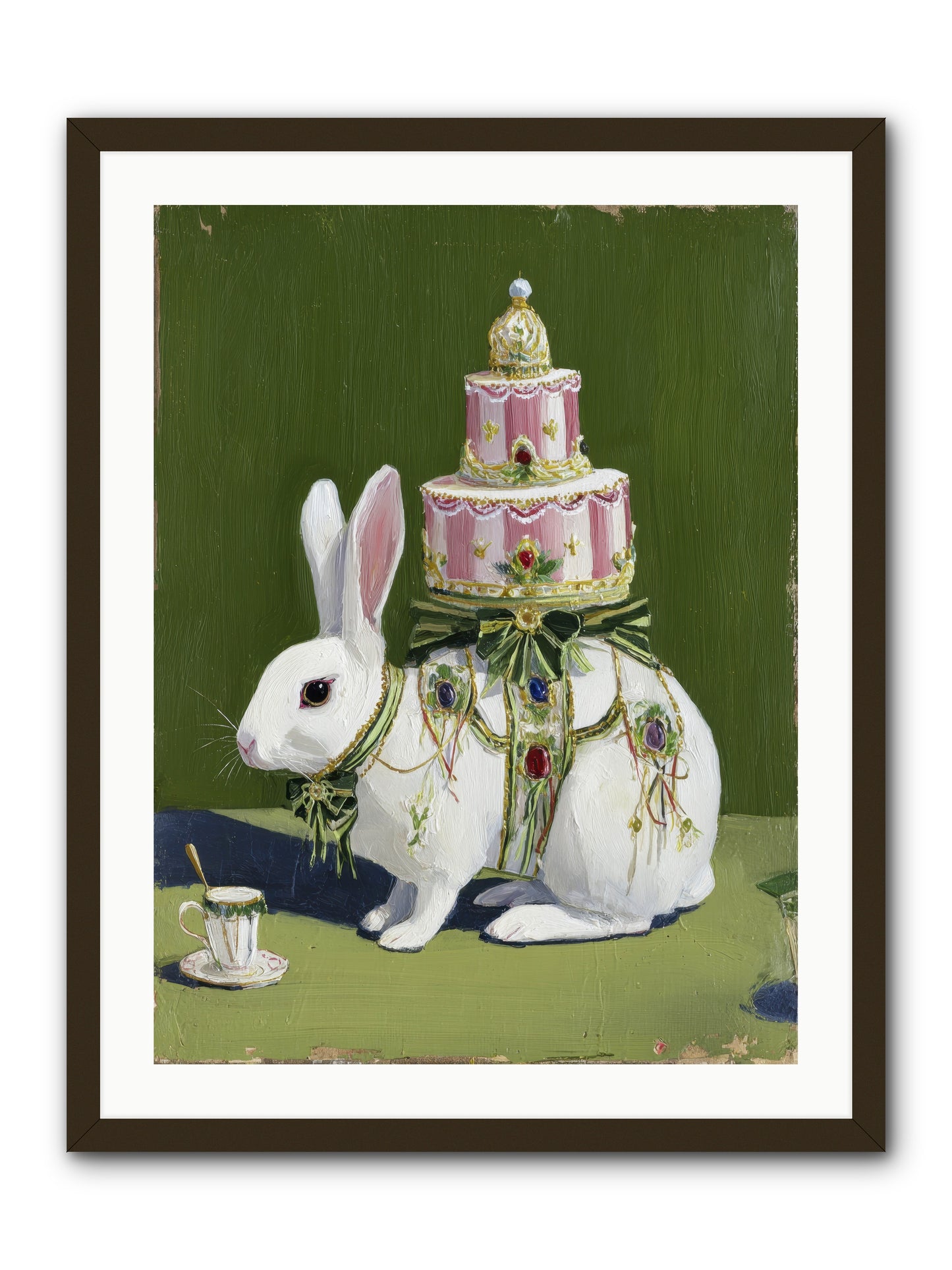 The Cherished Vision -- Framed Print - Black 24x32