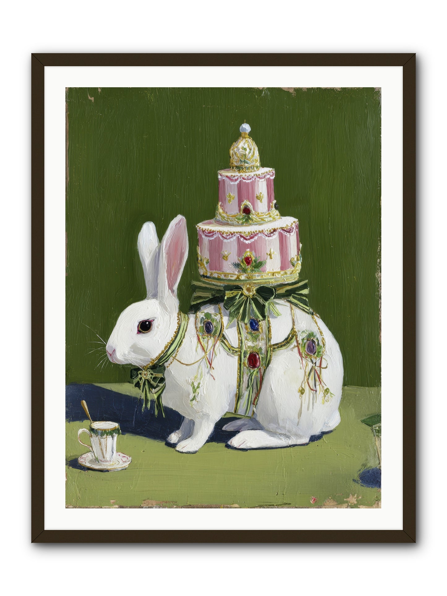 The Cherished Vision -- Framed Print - Black 30x40