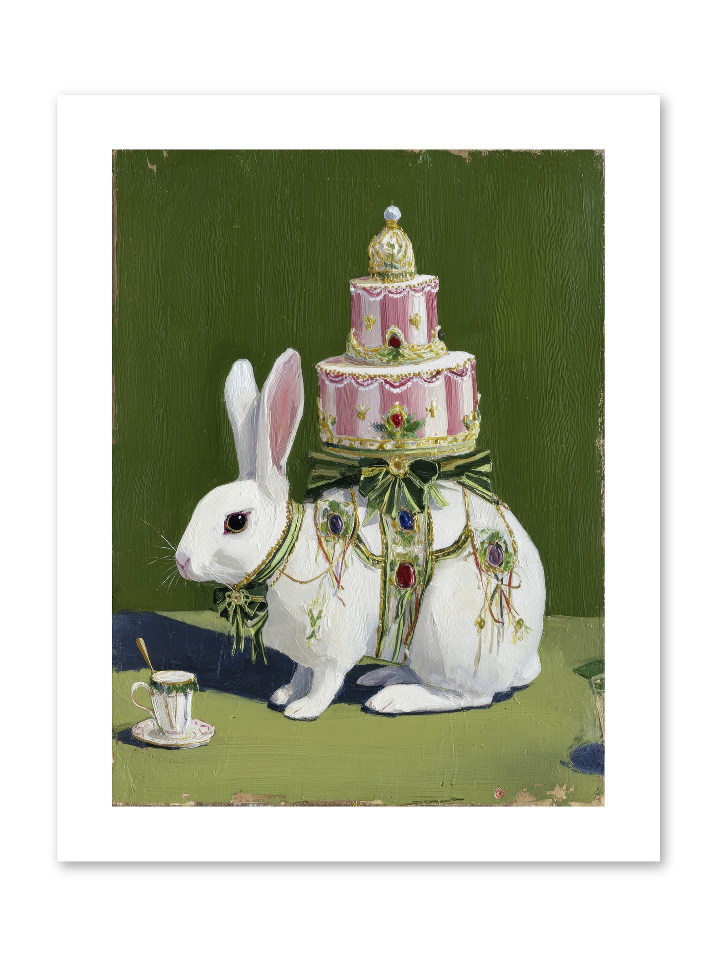 The Cherished Vision -- Loose Canvas Print 9x12