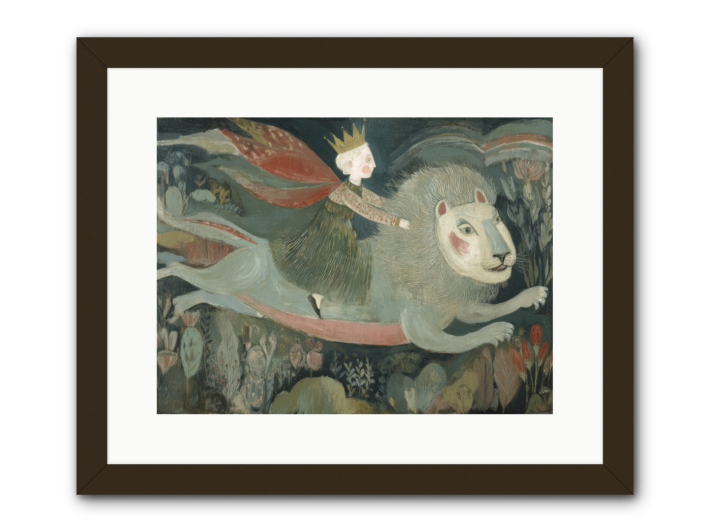 The Circle of Grace -- Framed Print - Black 16x12