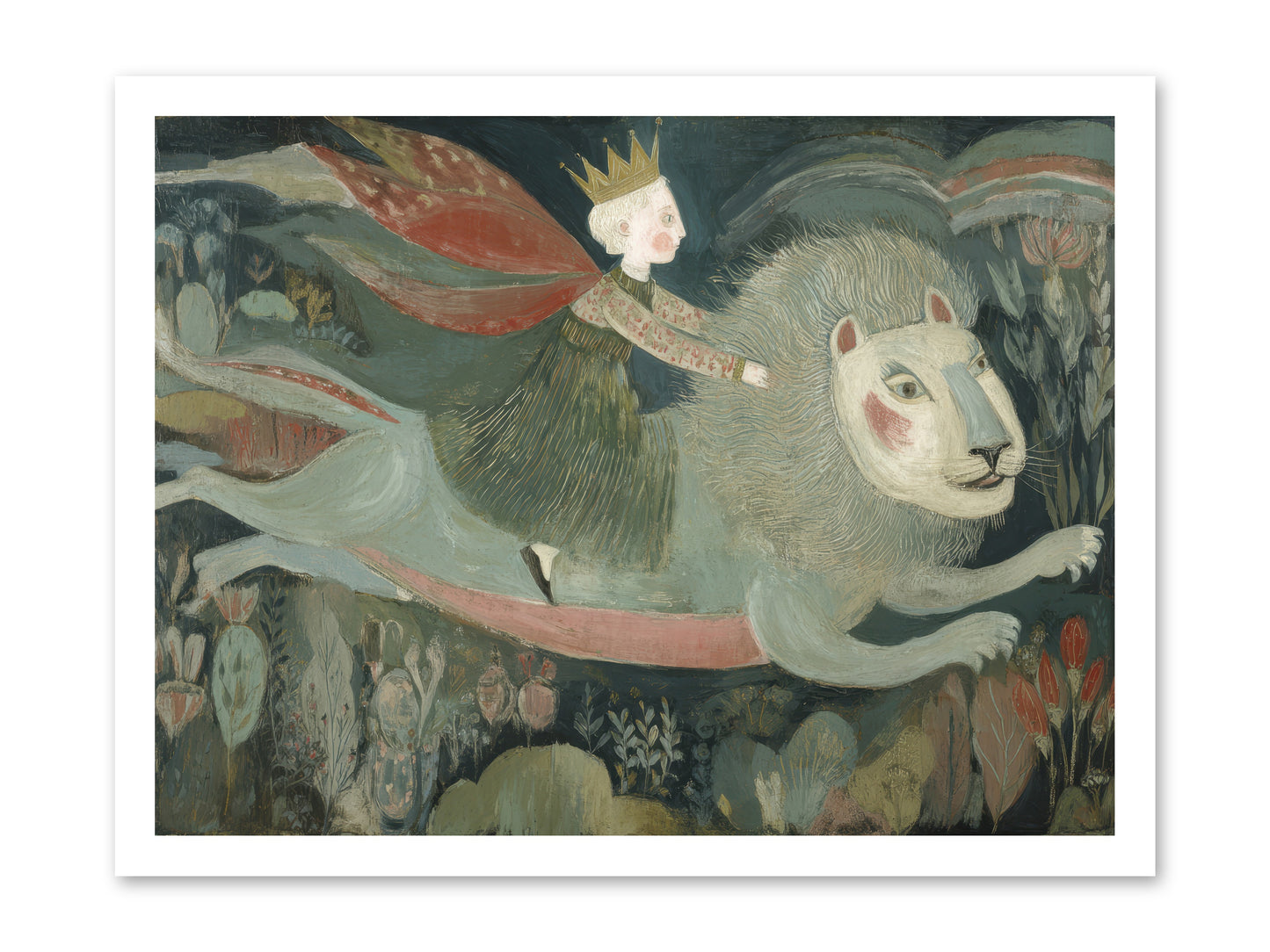 The Circle of Grace -- Loose Canvas Print 24x18