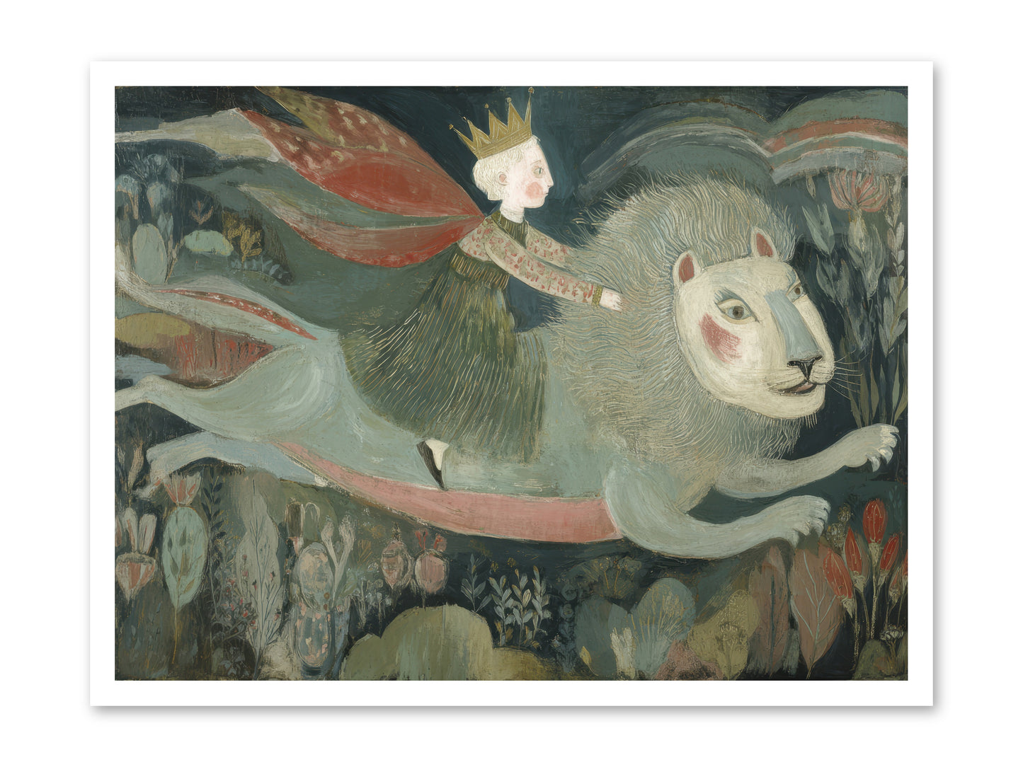 The Circle of Grace -- Loose Canvas Print 32x24