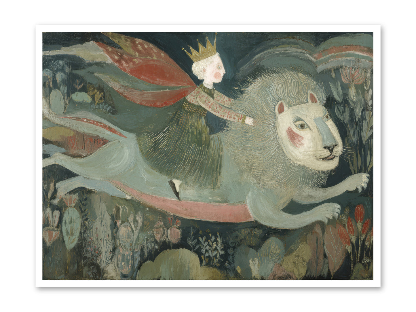 The Circle of Grace -- Loose Canvas Print 48x36