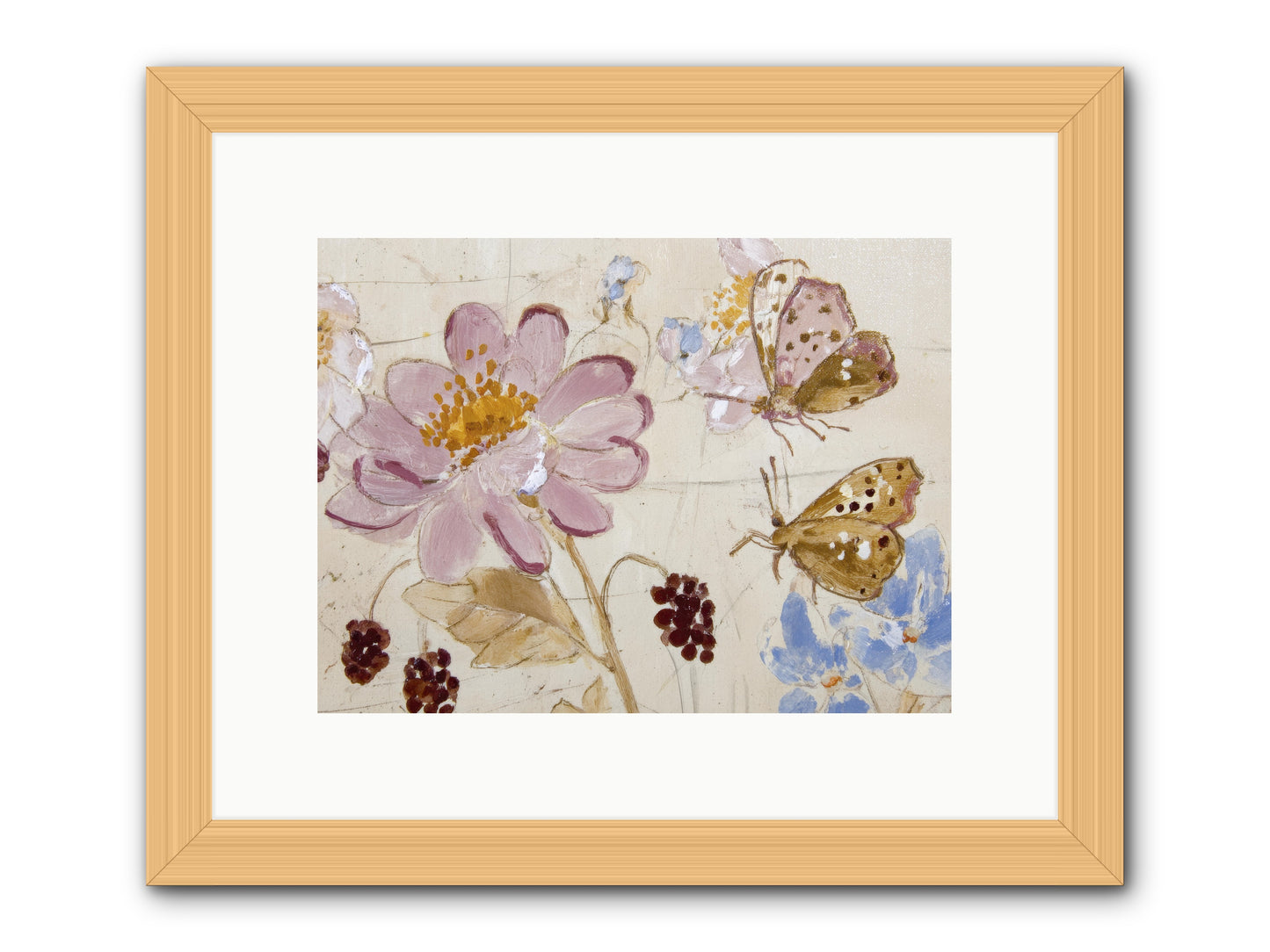 The Cloverfield Editor -- Framed Print - Natural 12x9