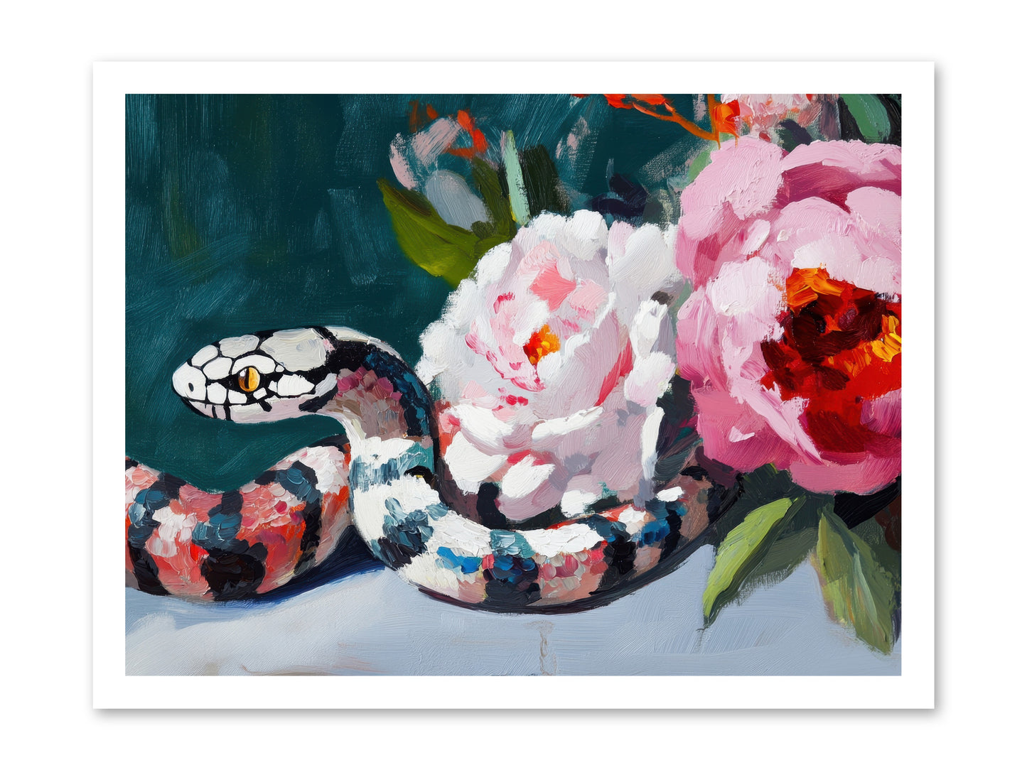 The Coiled Jewel -- Paper Print 24x18