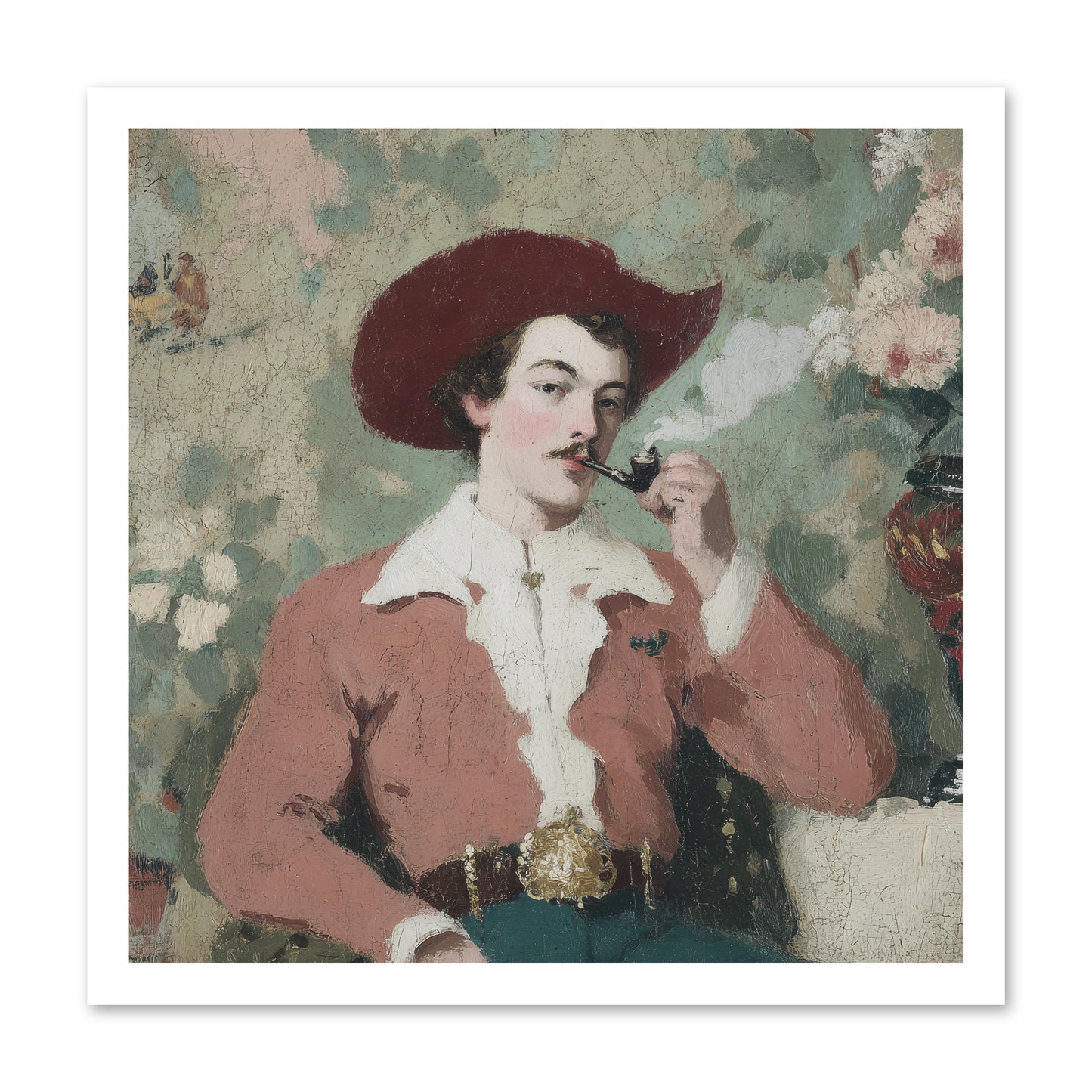 The Compendium of Unspoken Regrets -- Loose Canvas Print 20x20