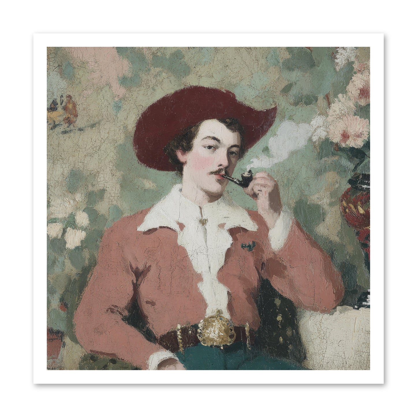 The Compendium of Unspoken Regrets -- Loose Canvas Print 24x24
