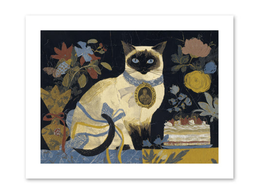The Corsage Arrangement -- Paper Print 12x9
