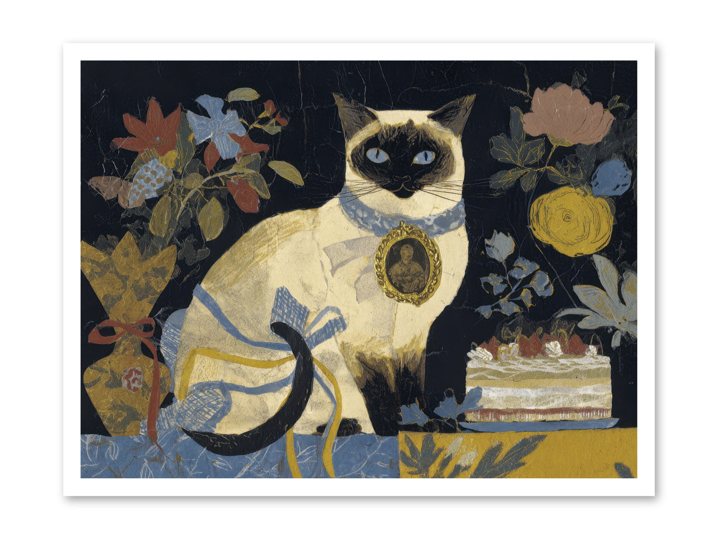 The Corsage Arrangement -- Loose Canvas Print 32x24