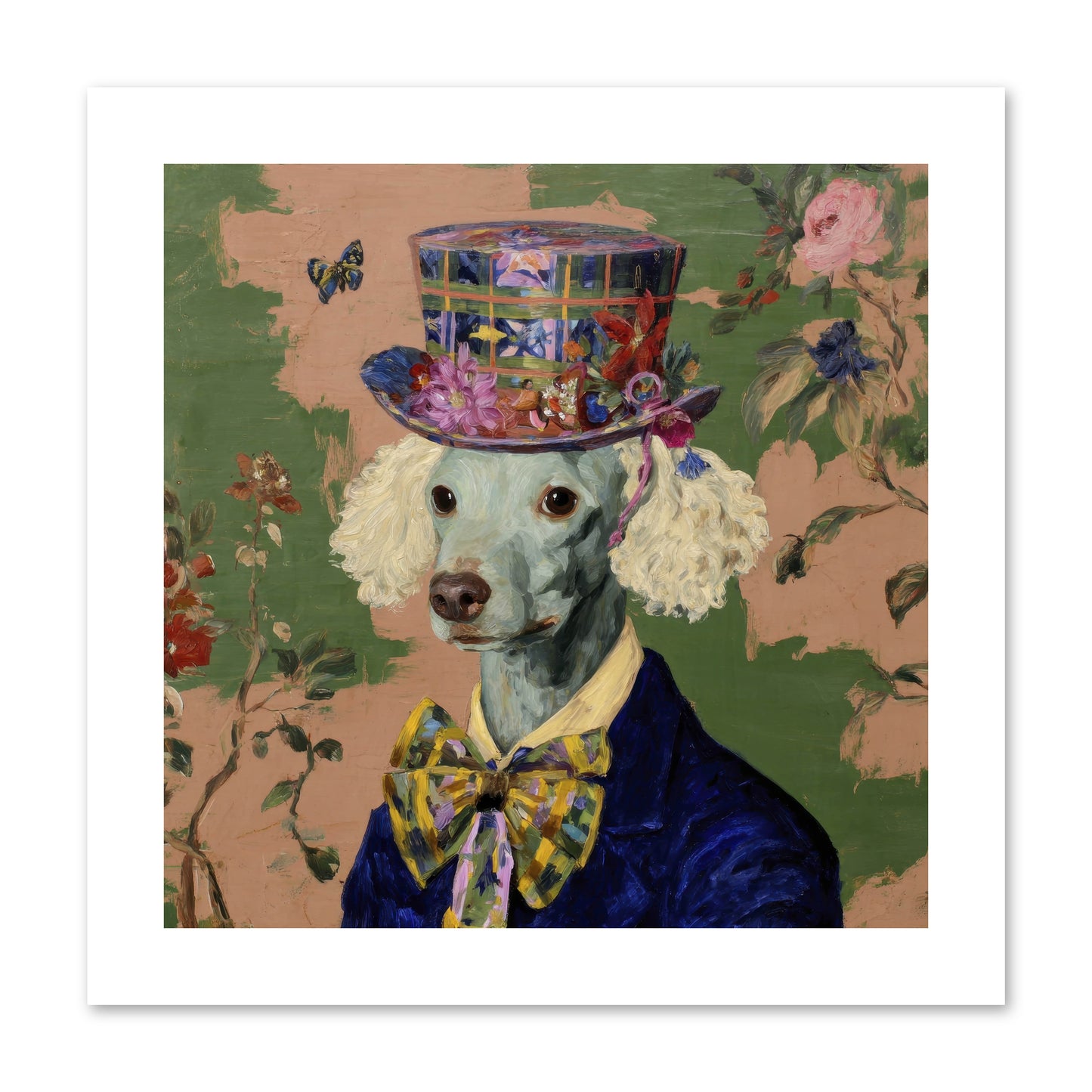 The Country Estate -- Loose Canvas Print 10x10