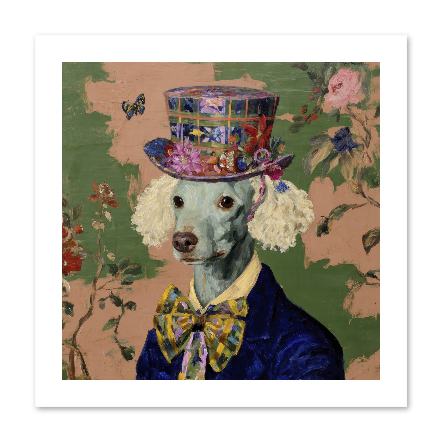 The Country Estate -- Loose Canvas Print 12x12