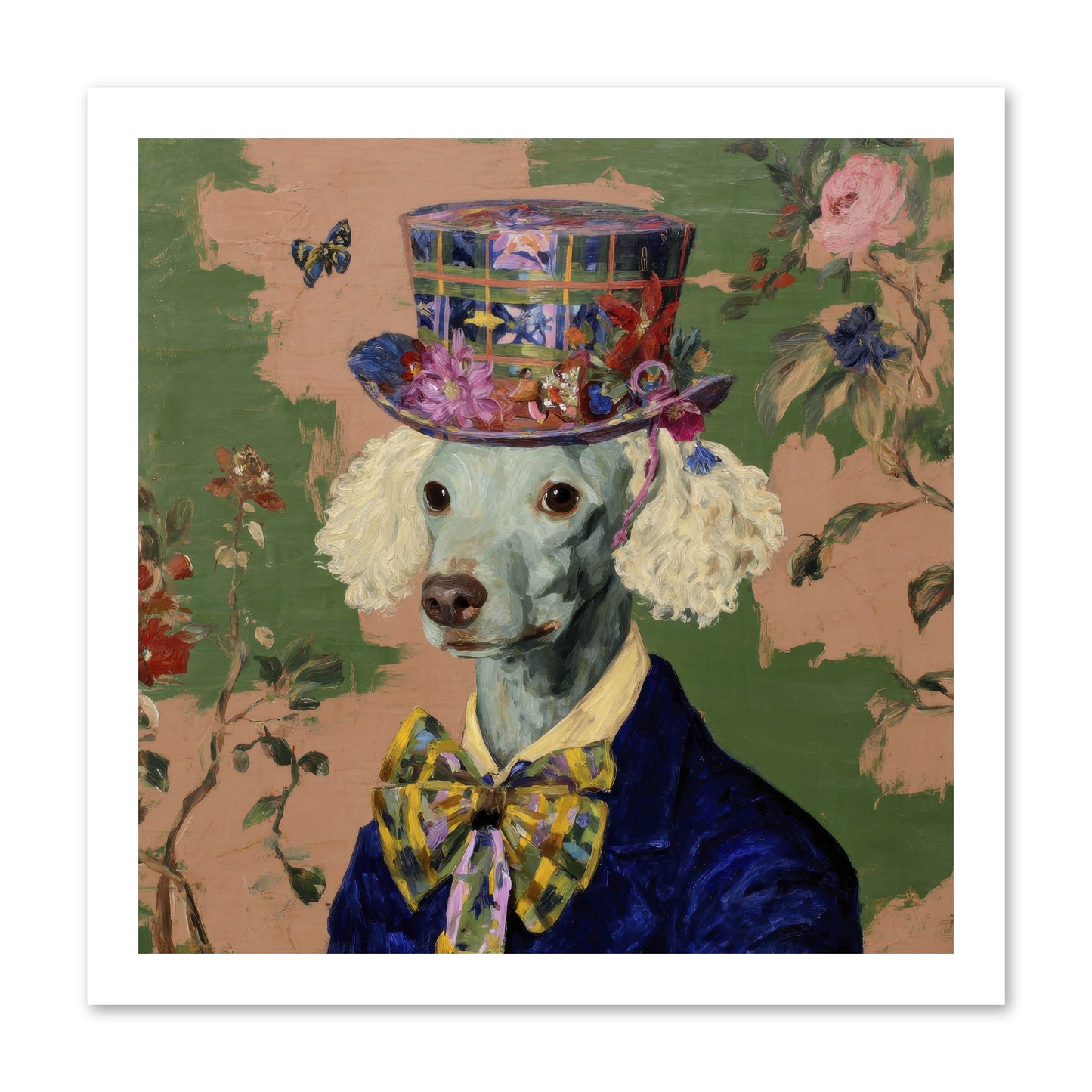 The Country Estate -- Loose Canvas Print 16x16